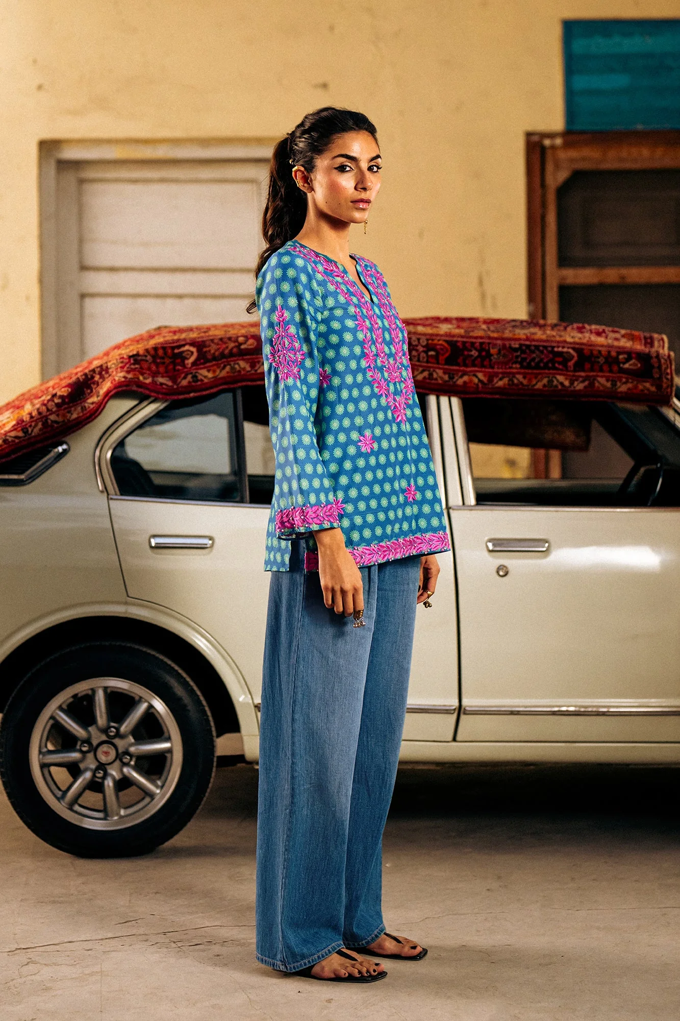 EMBROIDERED KURTI (S1E0457/119/604) - Image 3