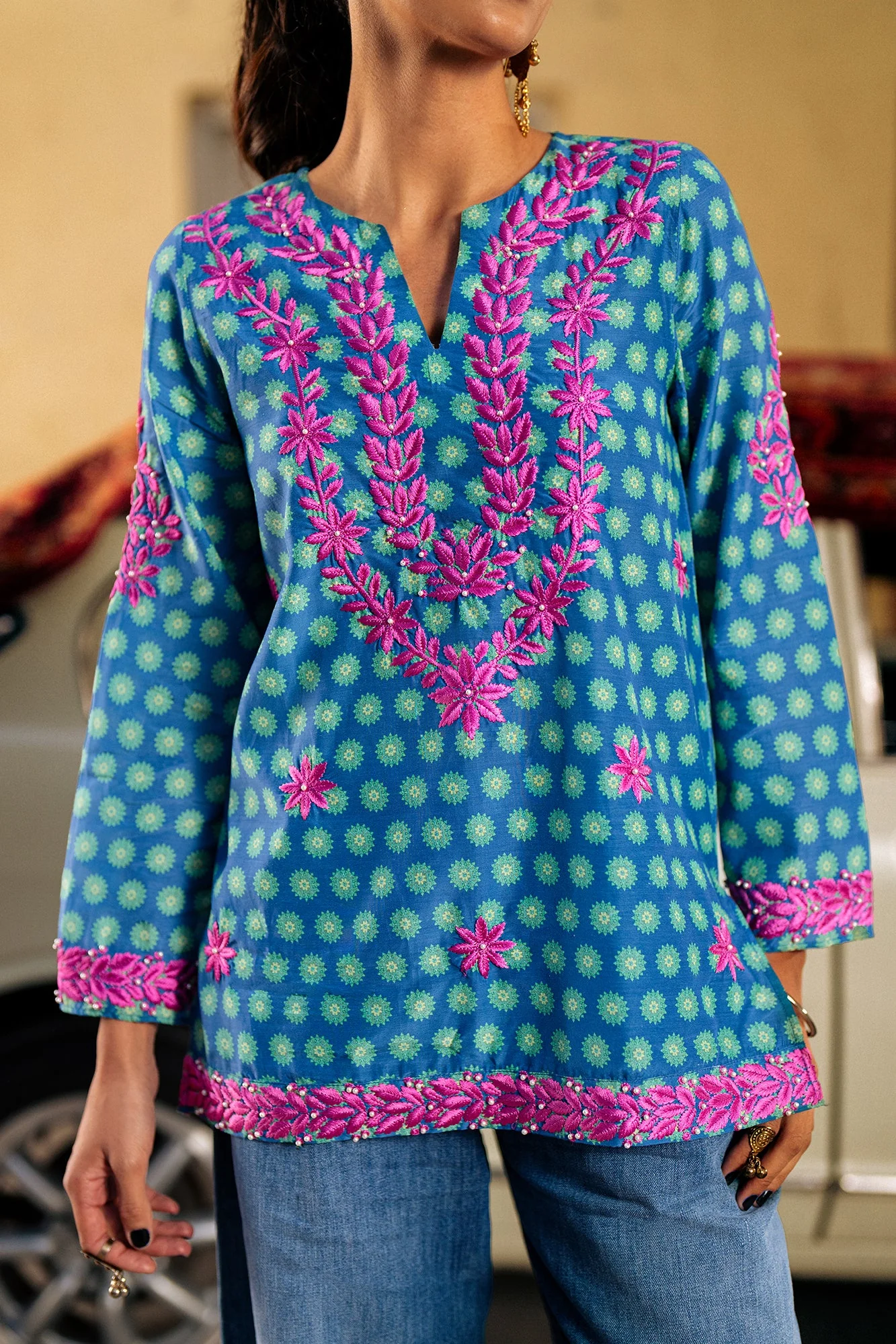 EMBROIDERED KURTI (S1E0457/119/604) - Image 5