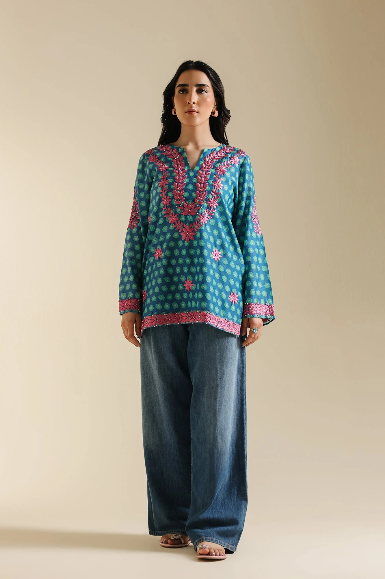 EMBROIDERED KURTI (S1E0457/119/604) - Image 6