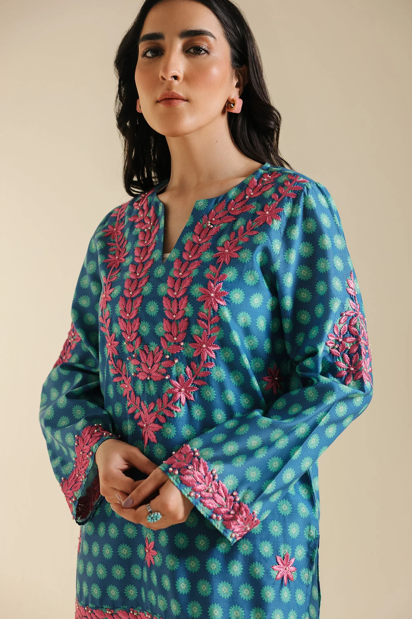 EMBROIDERED KURTI (S1E0457/119/604) - Image 9