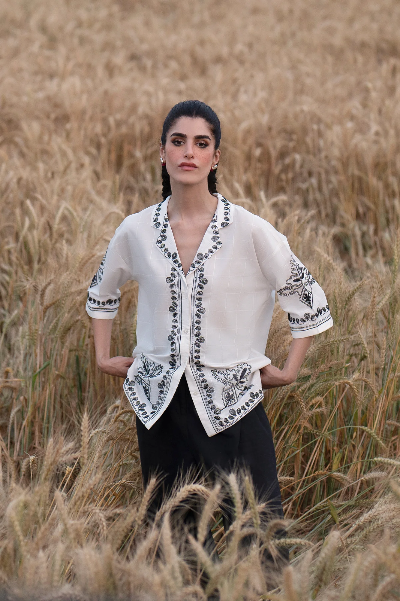 EMBROIDERED KURTI (S2E0489/119/002) - Image 5