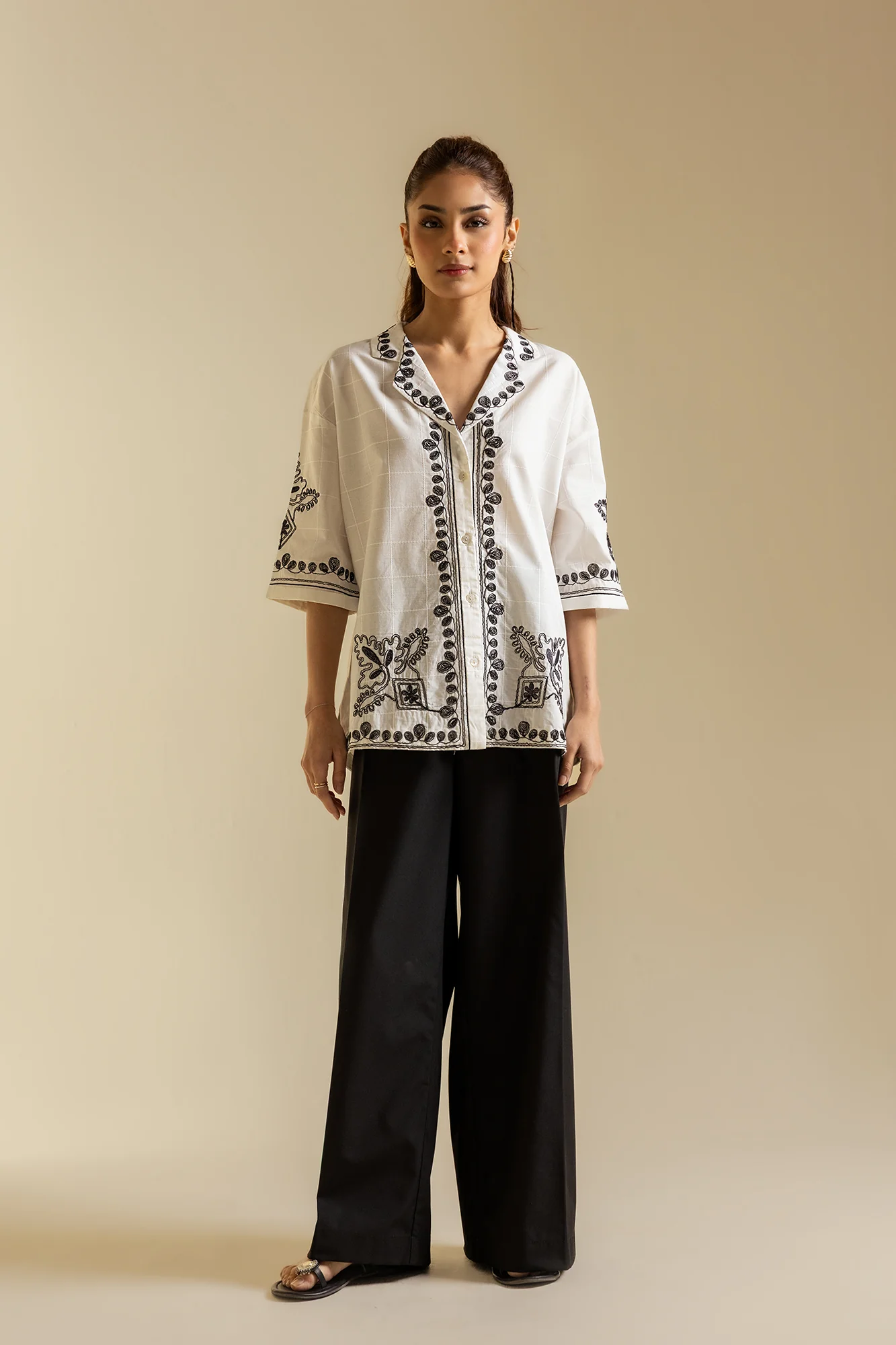 EMBROIDERED KURTI (S2E0489/119/002) - Image 8