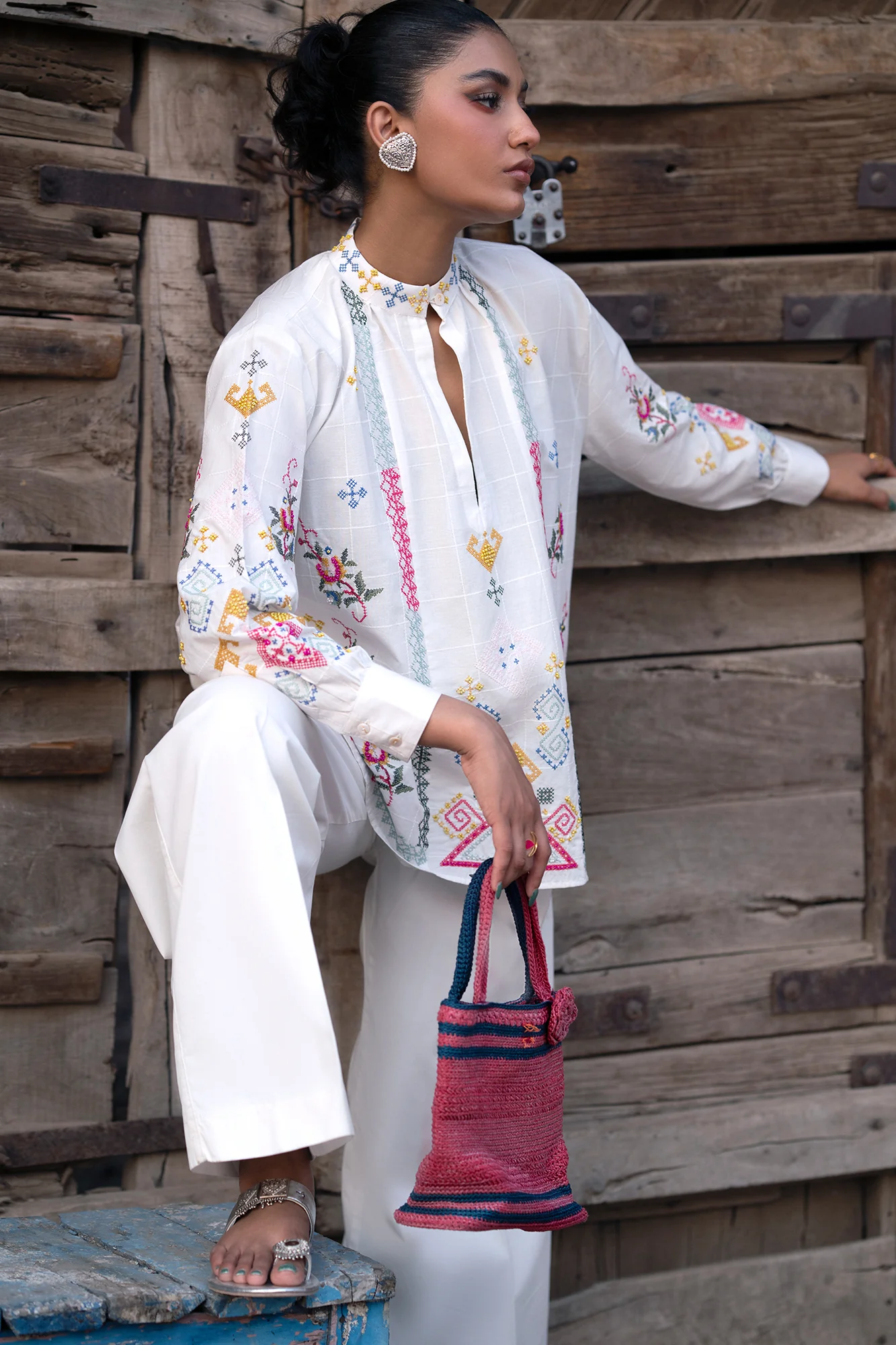 EMBROIDERED KURTI (S2E0493/119/001) - Image 2