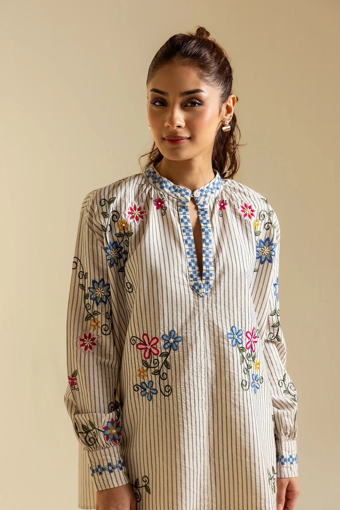EMBROIDERED KURTI (S2E0494/119/002) - Image 10