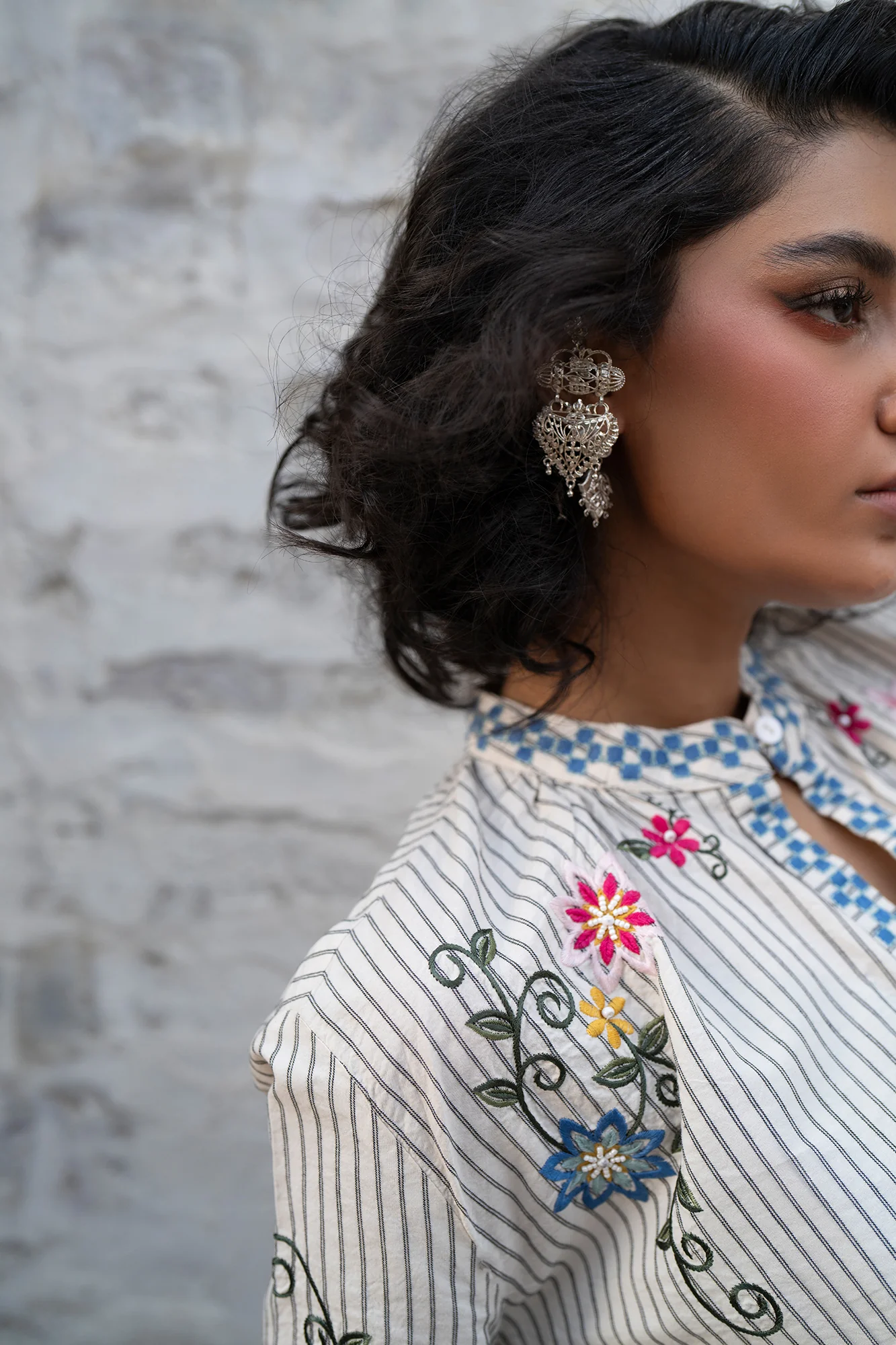 EMBROIDERED KURTI (S2E0494/119/002) - Image 3