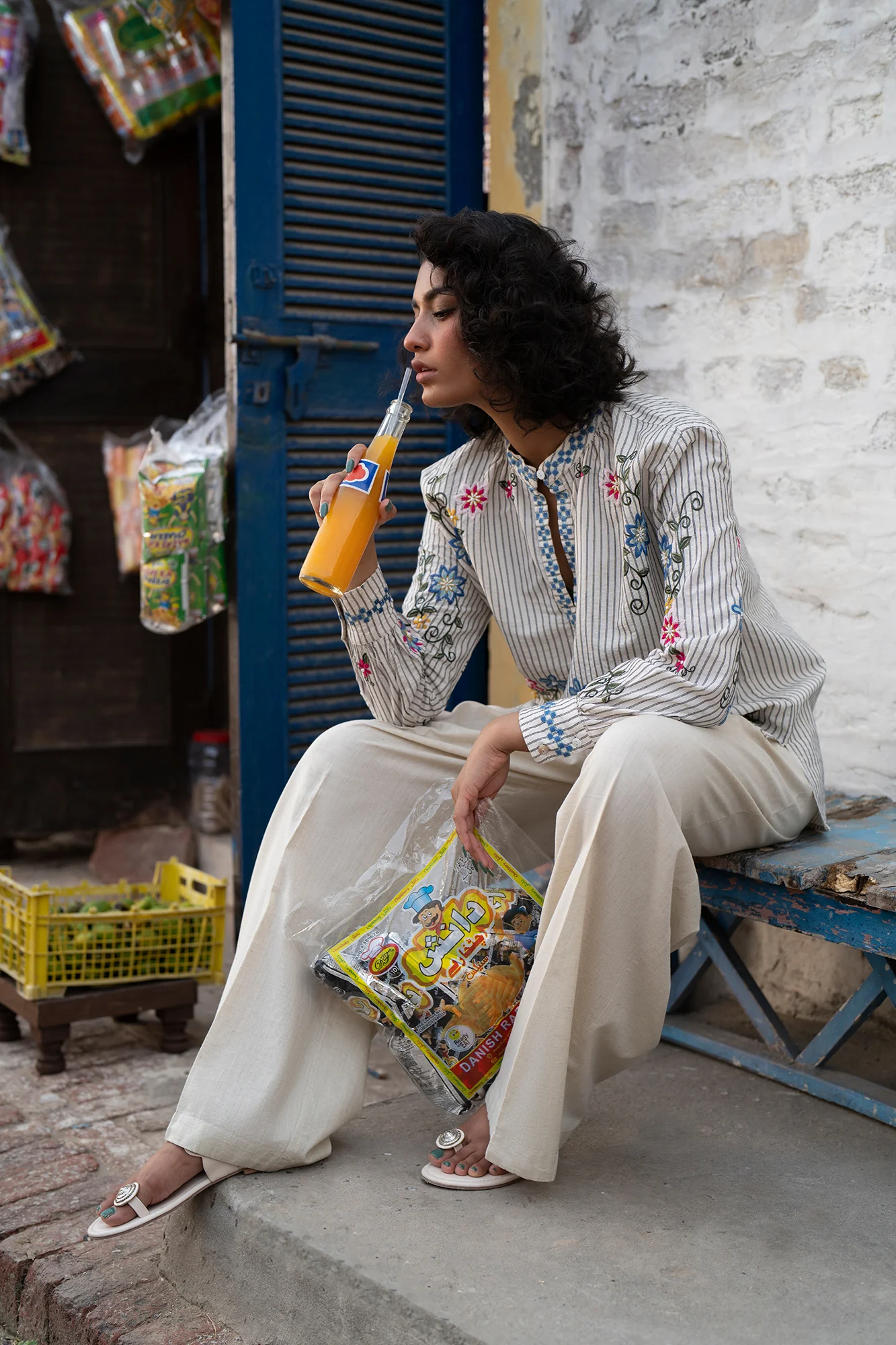 EMBROIDERED KURTI (S2E0494/119/002) - Image 4