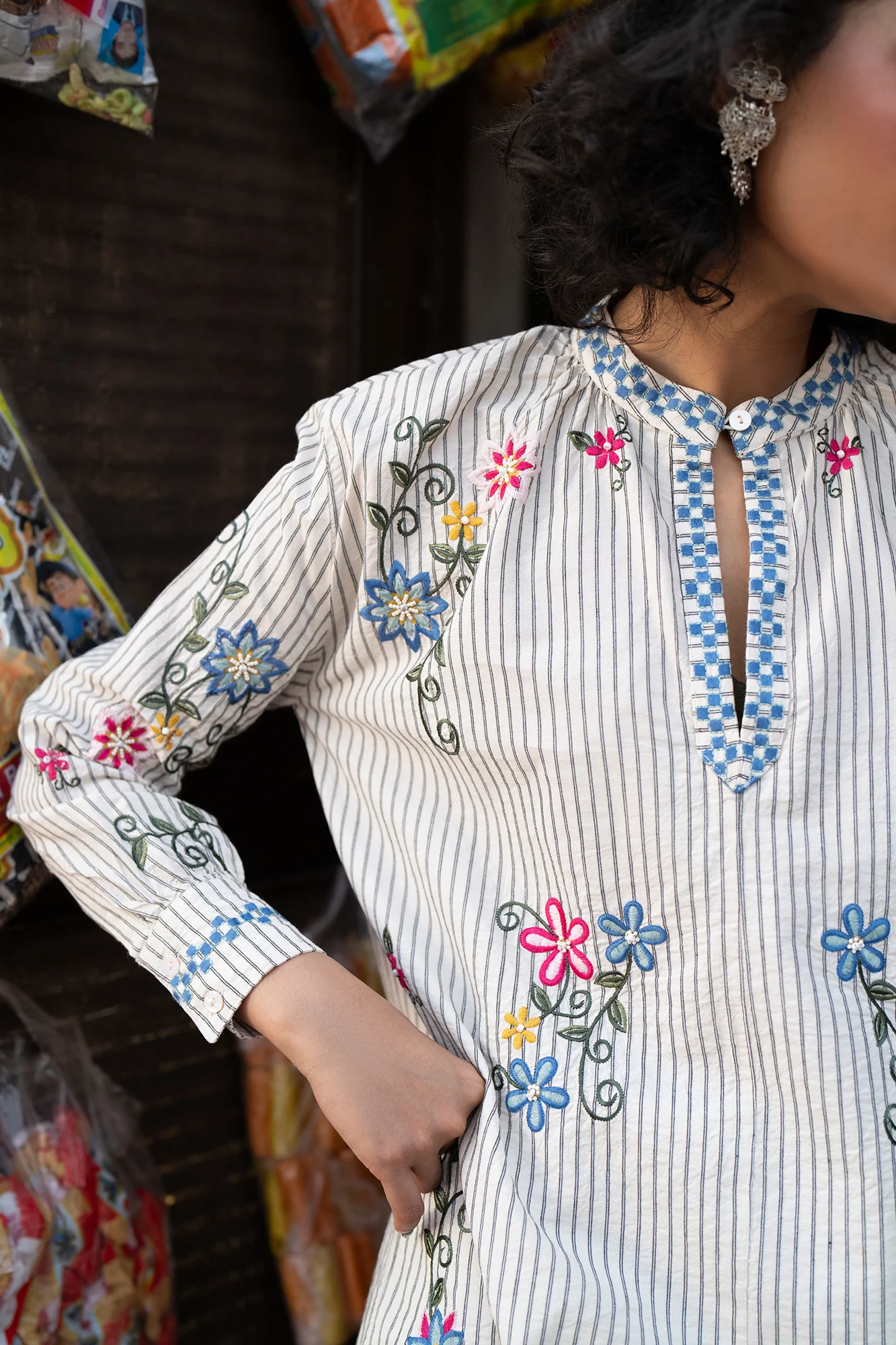 EMBROIDERED KURTI (S2E0494/119/002) - Image 6