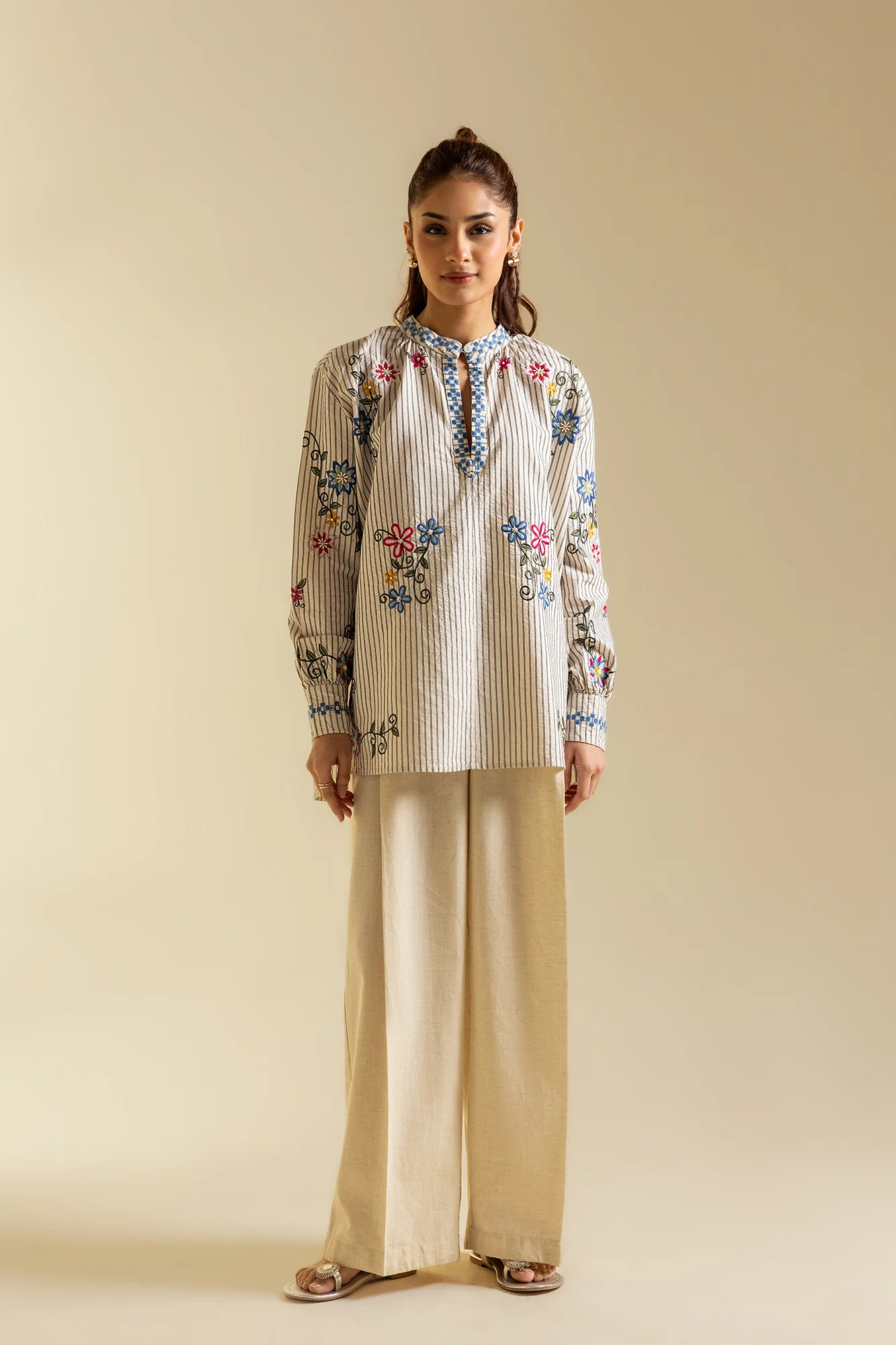 EMBROIDERED KURTI (S2E0494/119/002) - Image 7