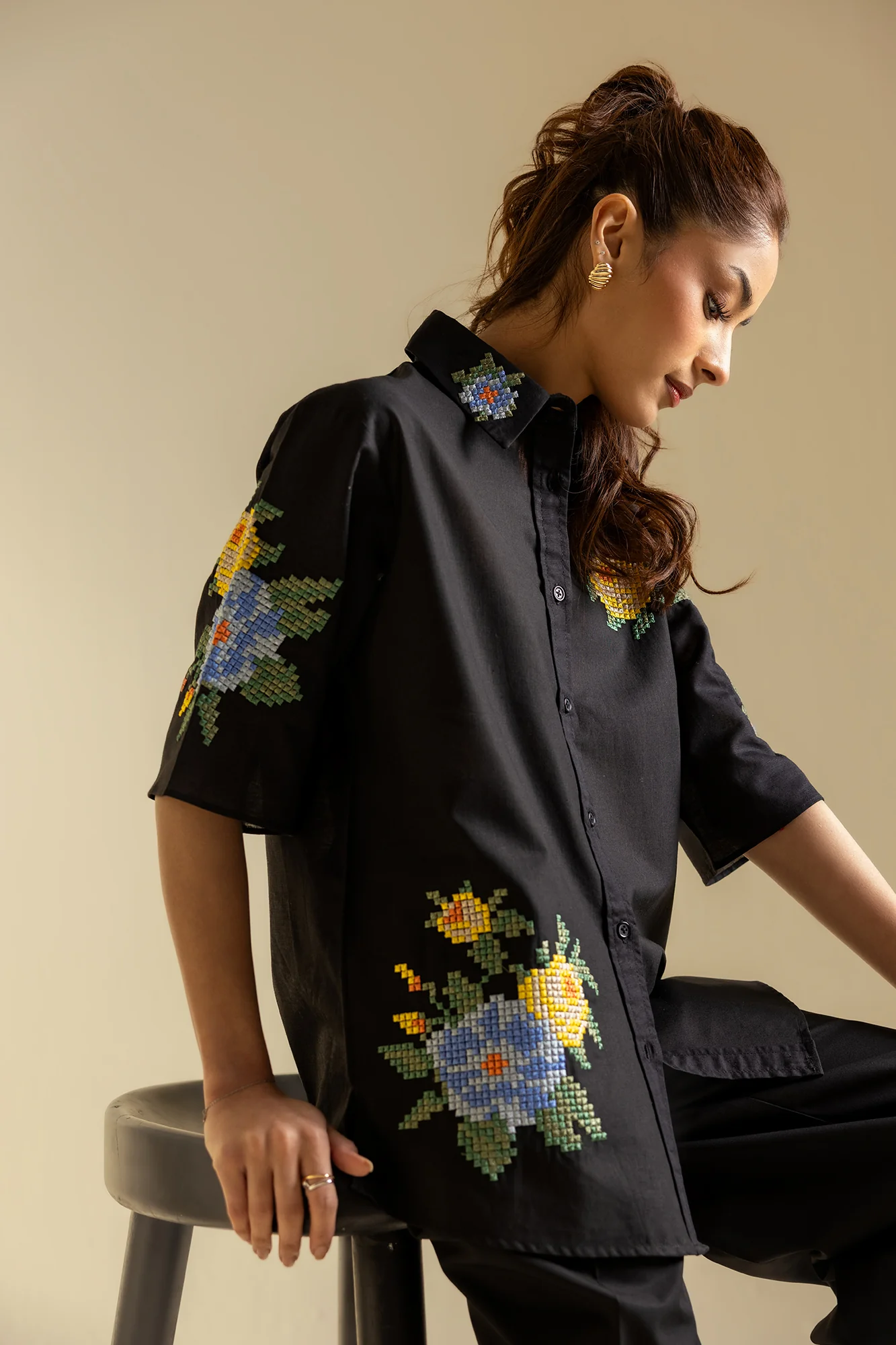 EMBROIDERED SHIRT (S2E0440/119/901) - Image 6