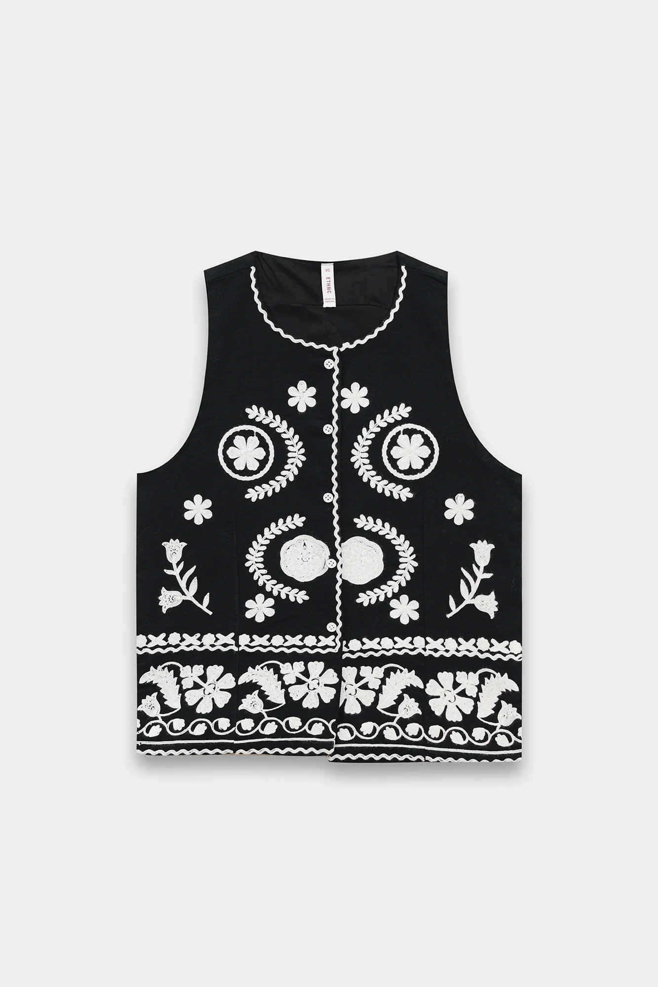 EMBROIDERED WAISTCOAT (E0672/119/902)
