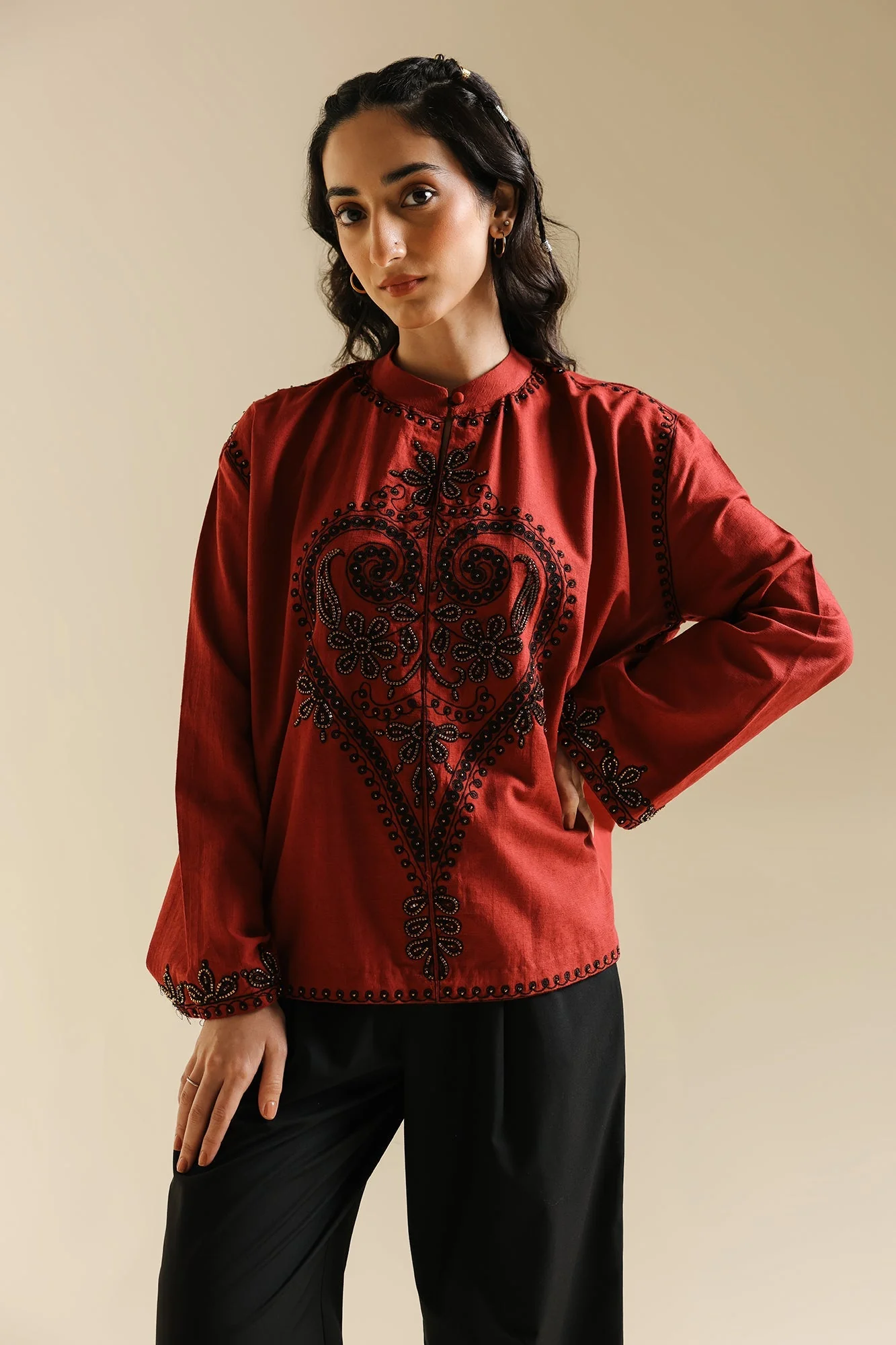 EMBROIDERED TOP (E0626/119/402) - Image 9