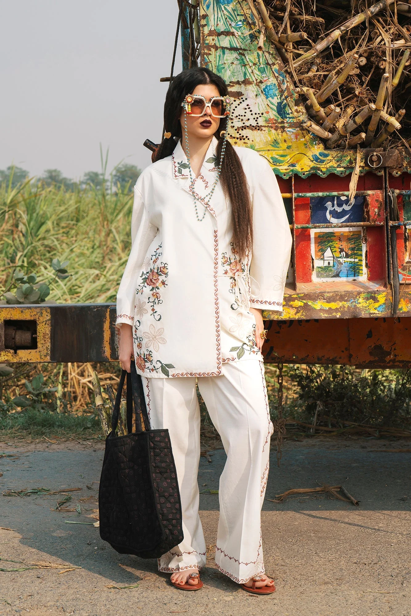 EMBROIDERED SUIT (E0646/119/002) - Image 5