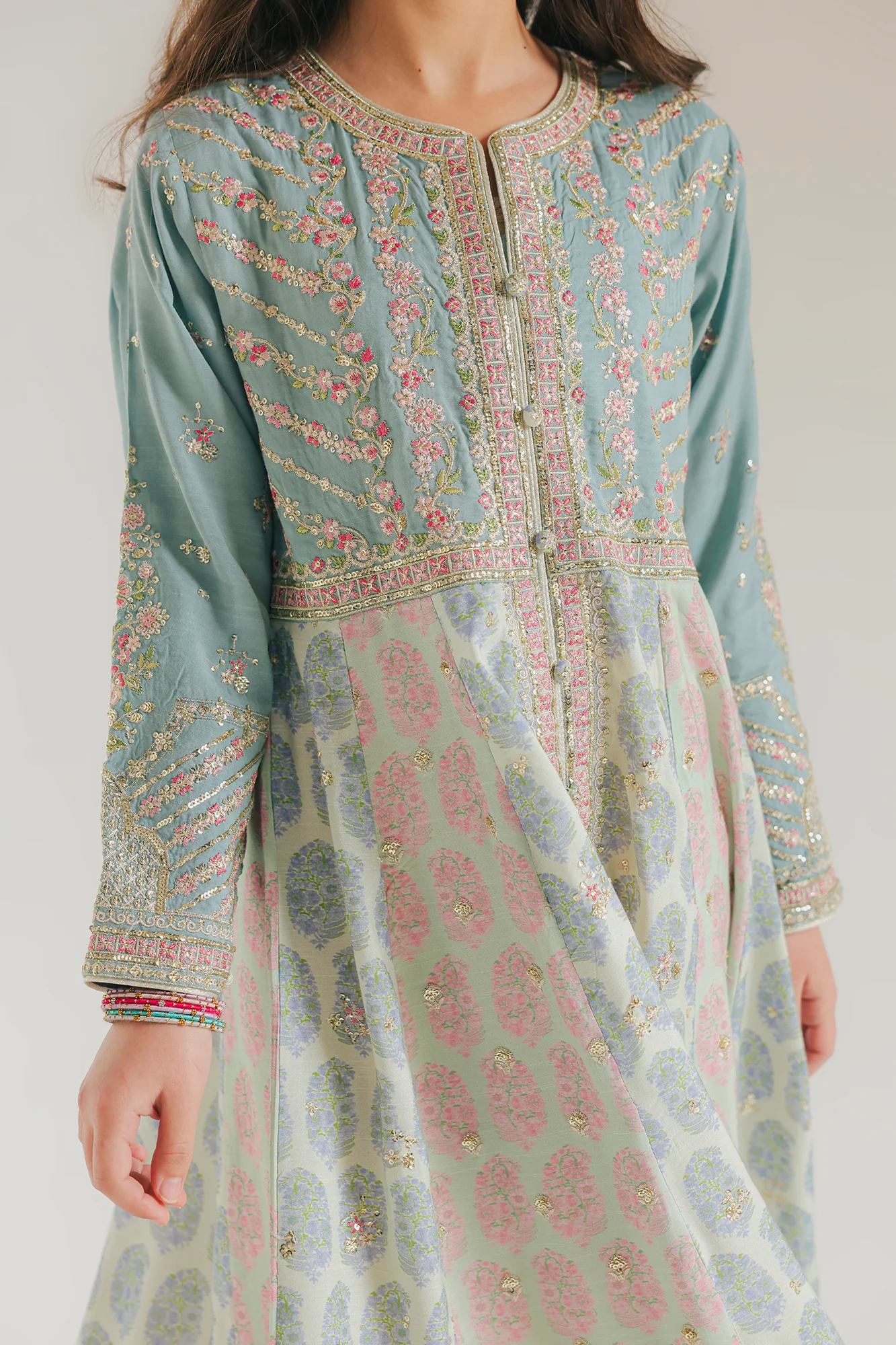 EMBROIDERED DRESS (E0826/404/718) - Image 7