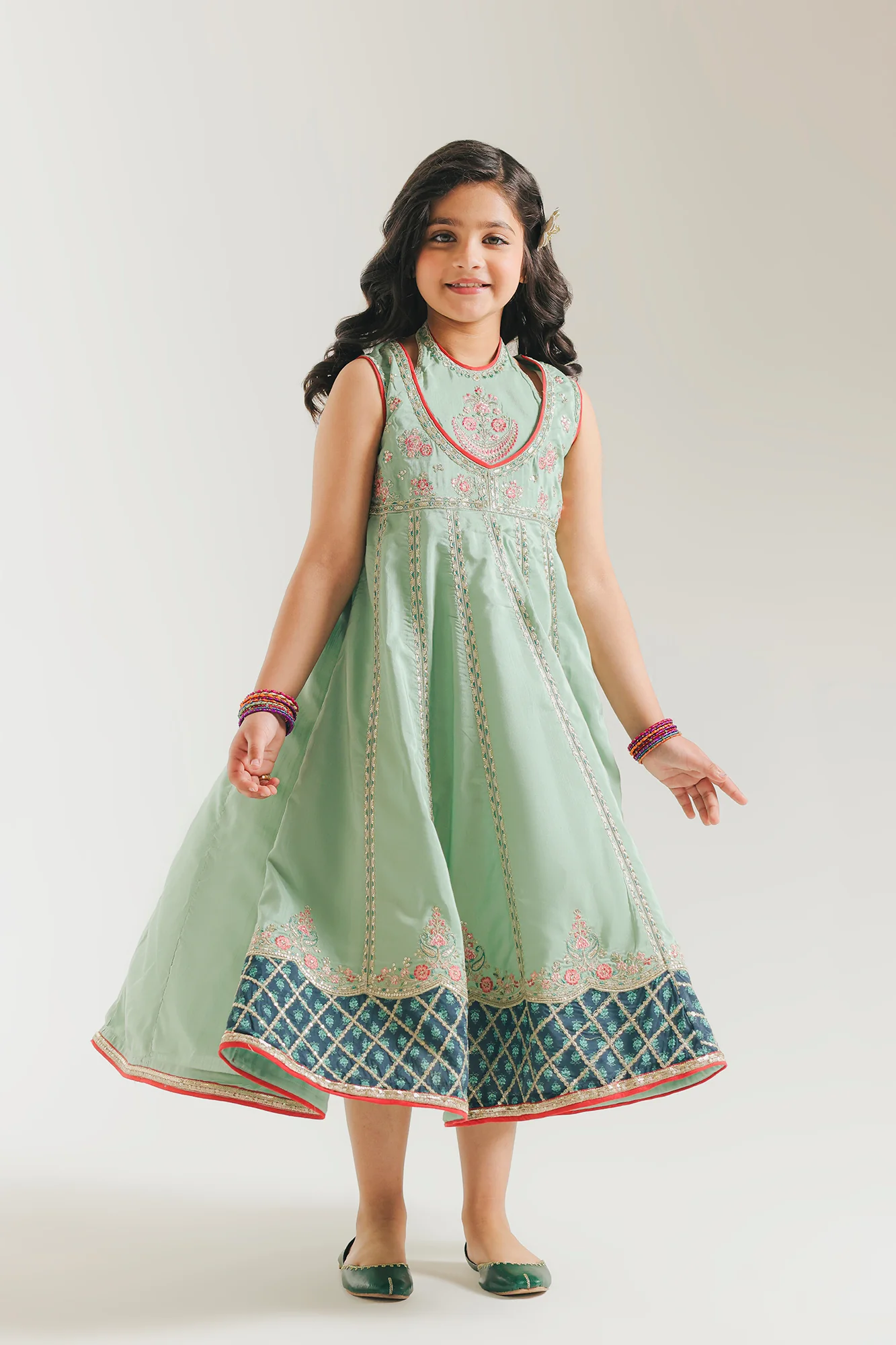 EMBROIDERED DRESS (E0909/404/714 E0909/304/714) - Image 2