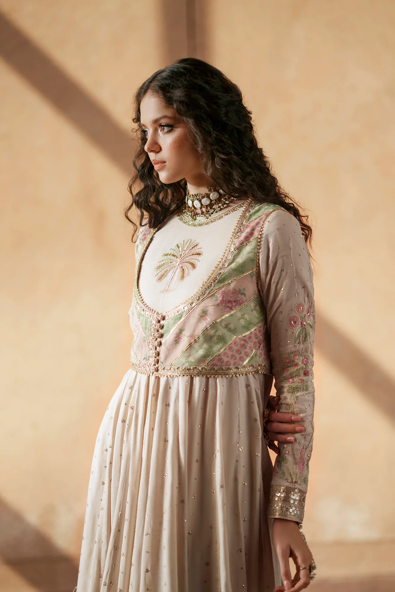 EMBROIDERED PISHWAS (E1006/104/002) - Image 5