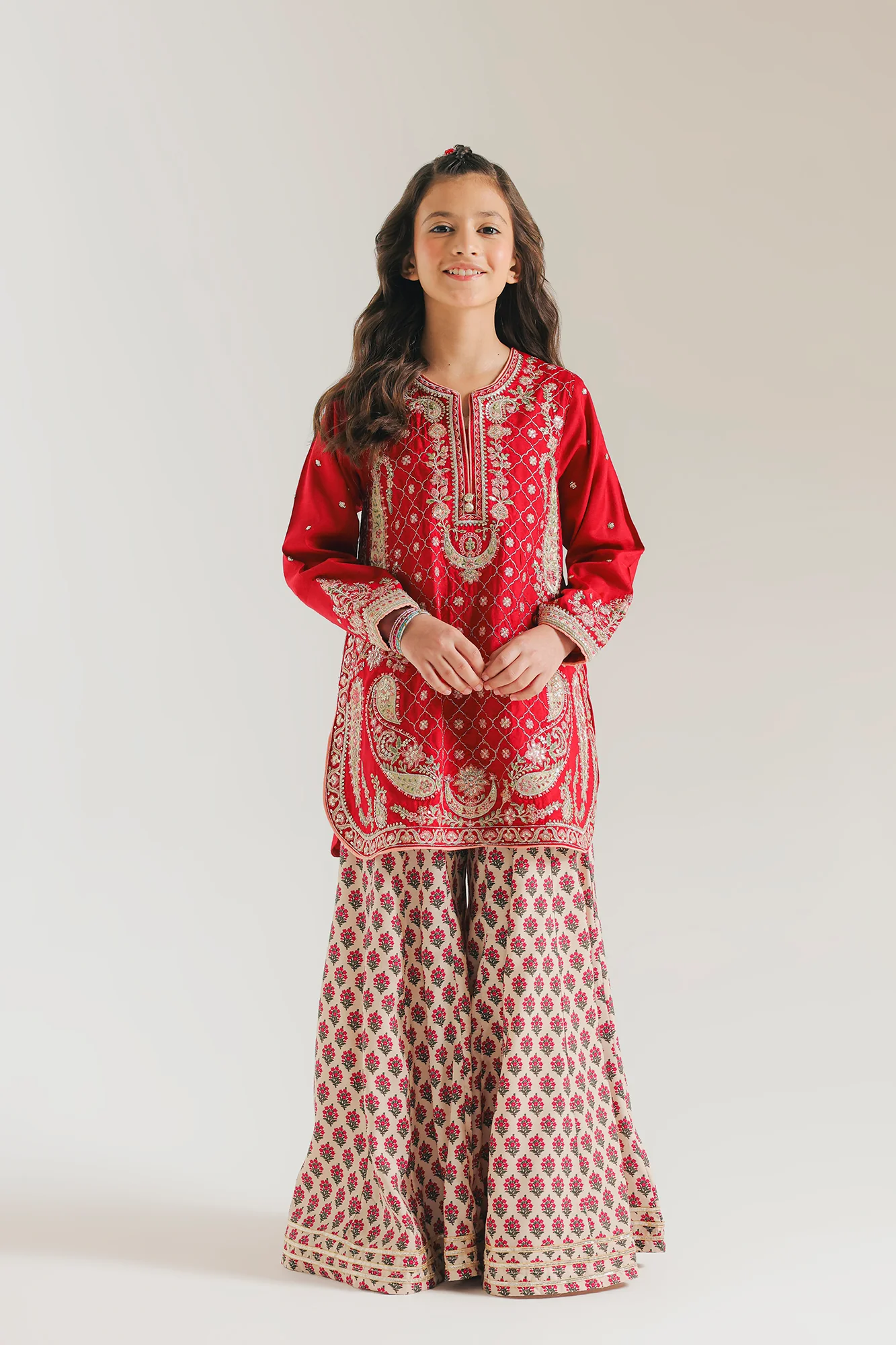 EMBROIDERED SUIT (E0807/404/301) - Image 2