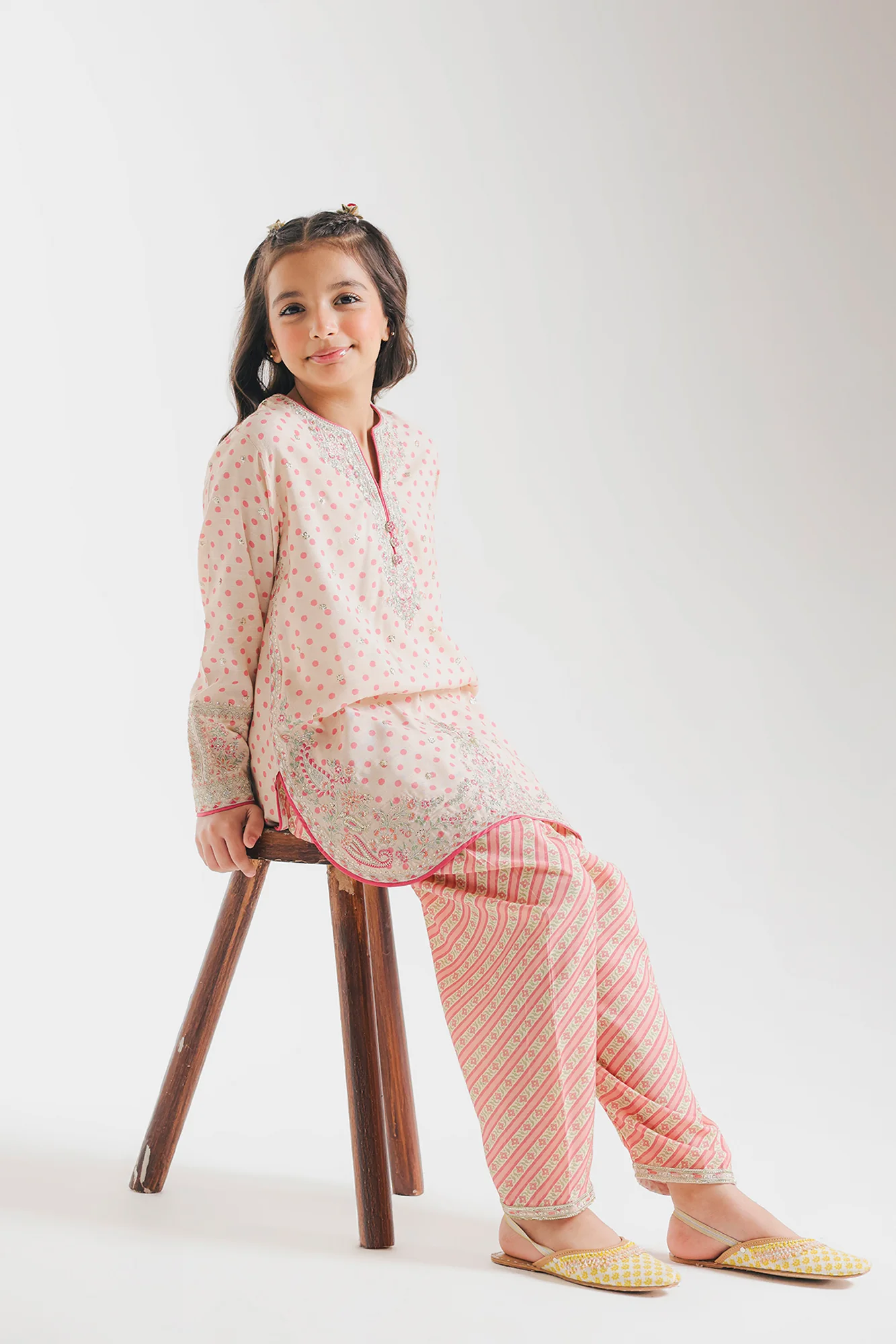 EMBROIDERED SUIT (E0824/404/227) - Image 7
