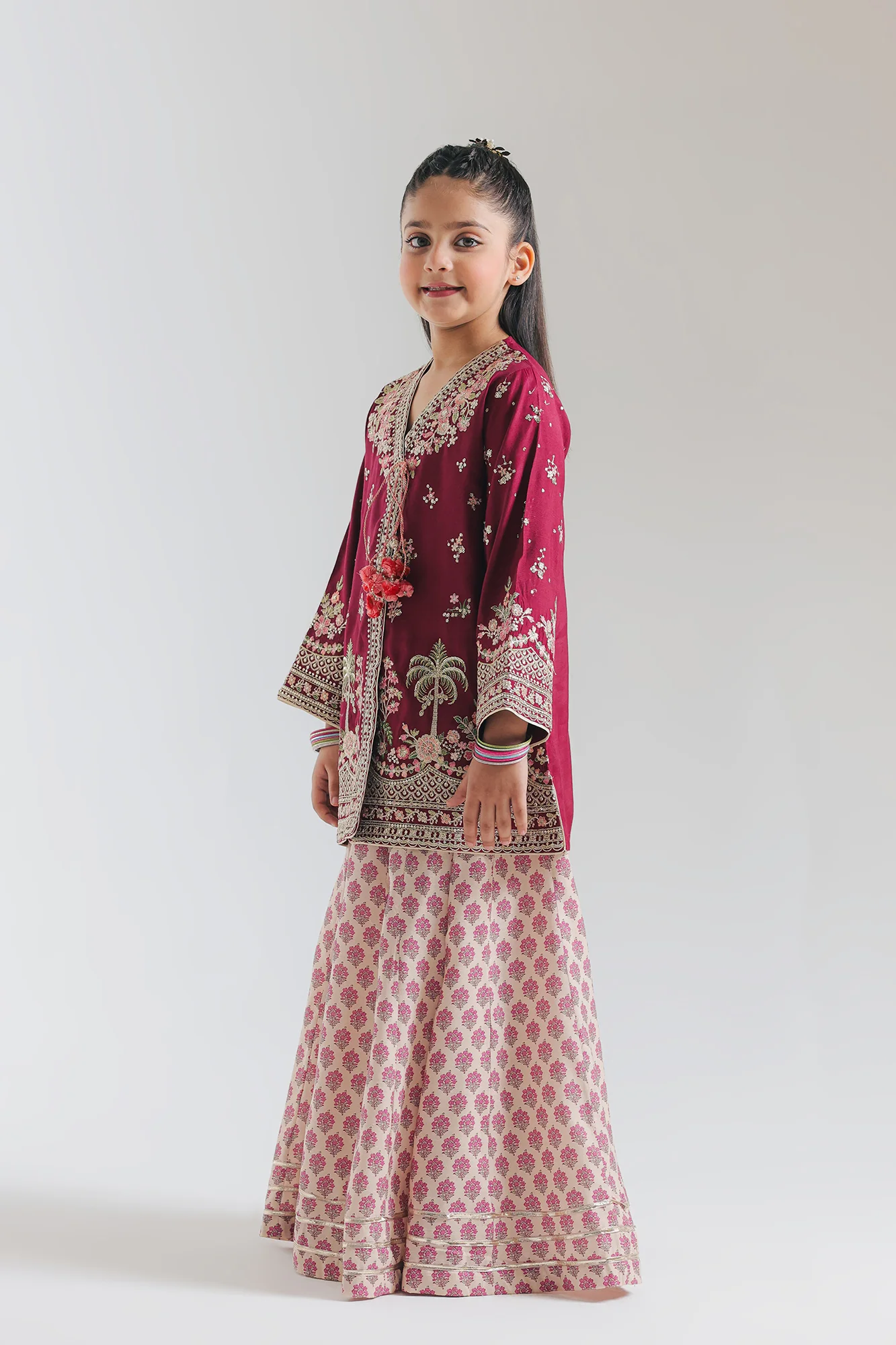 EMBROIDERED SUIT (E0839/404/404) - Image 3
