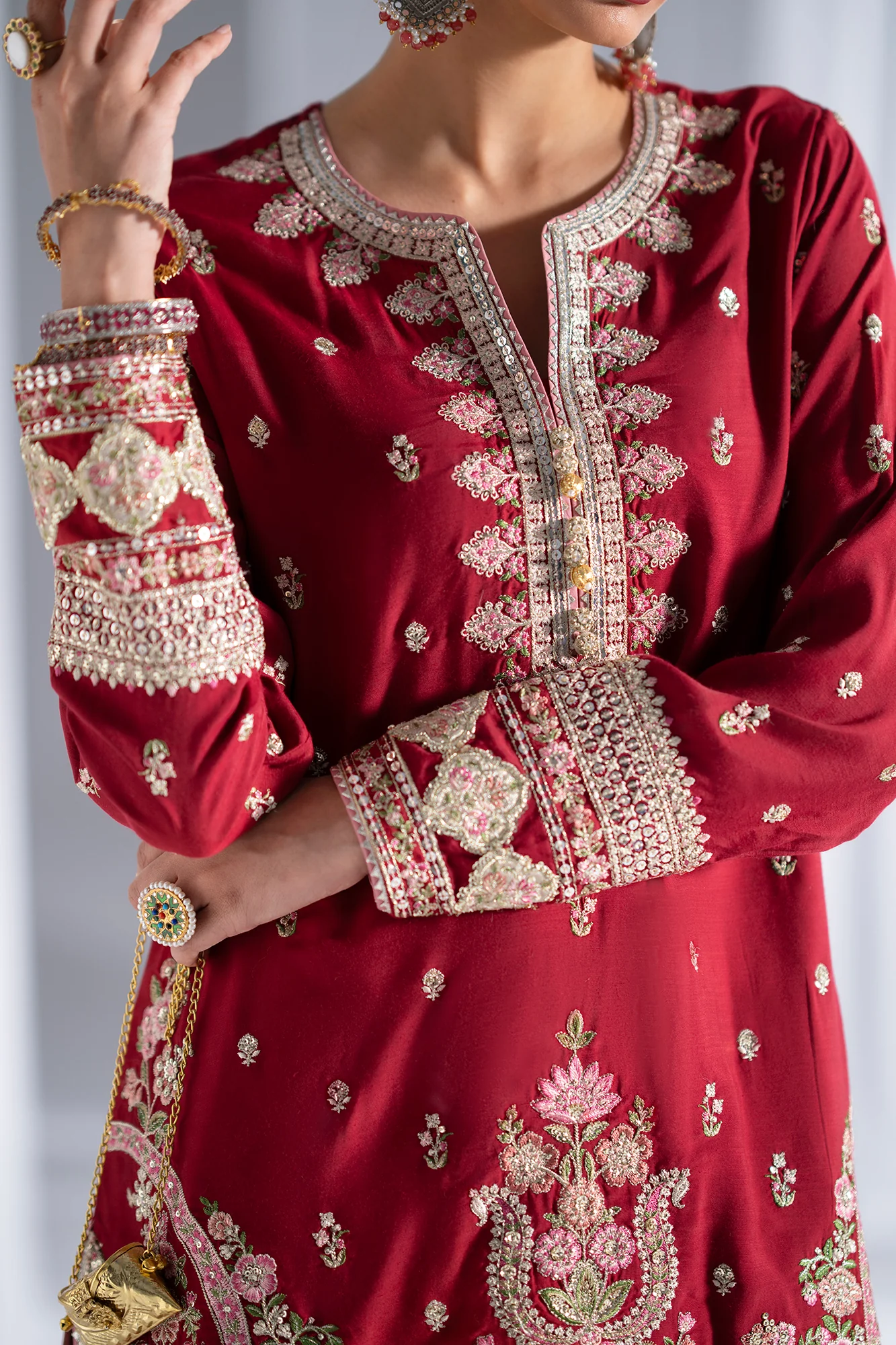 EMBROIDERED SUIT (E0938/104/415) - Image 7