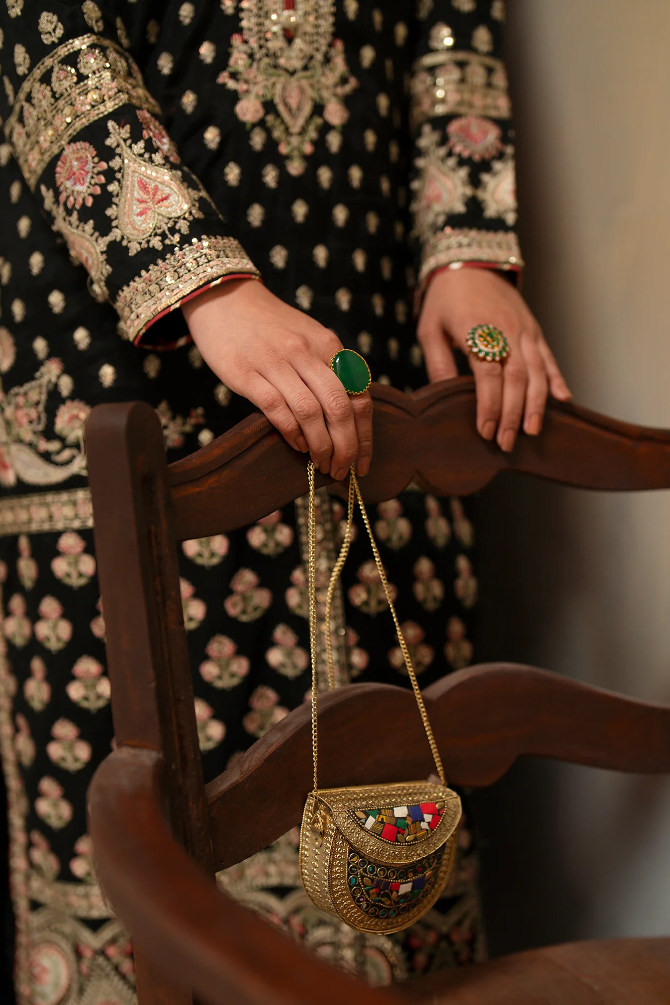 EMBROIDERED SUIT (E1010/104/901) - Image 9
