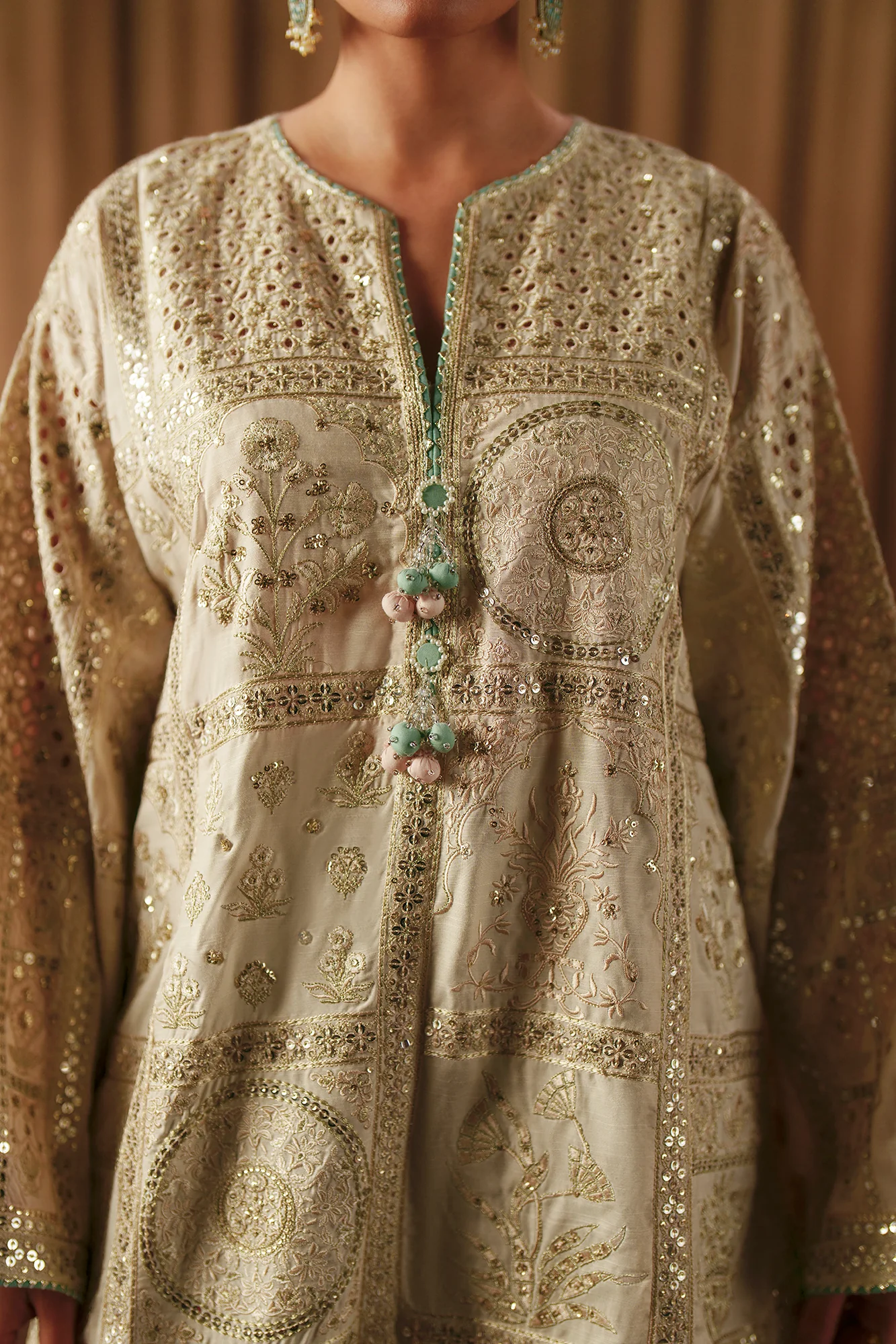 EMBROIDERED SUIT (E1013/104/002) - Image 6