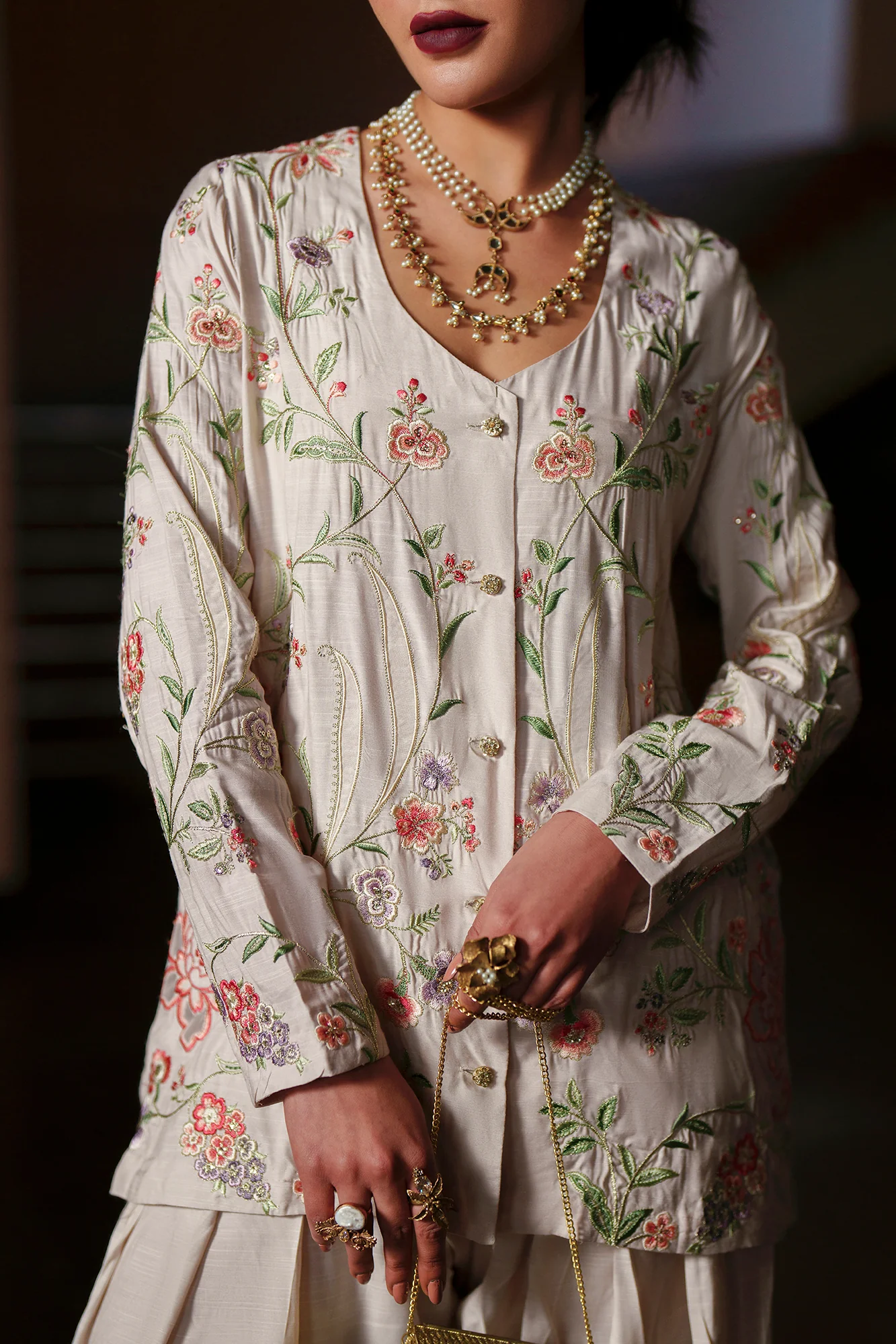 EMBROIDERED SUIT (E1016/104/004) - Image 5