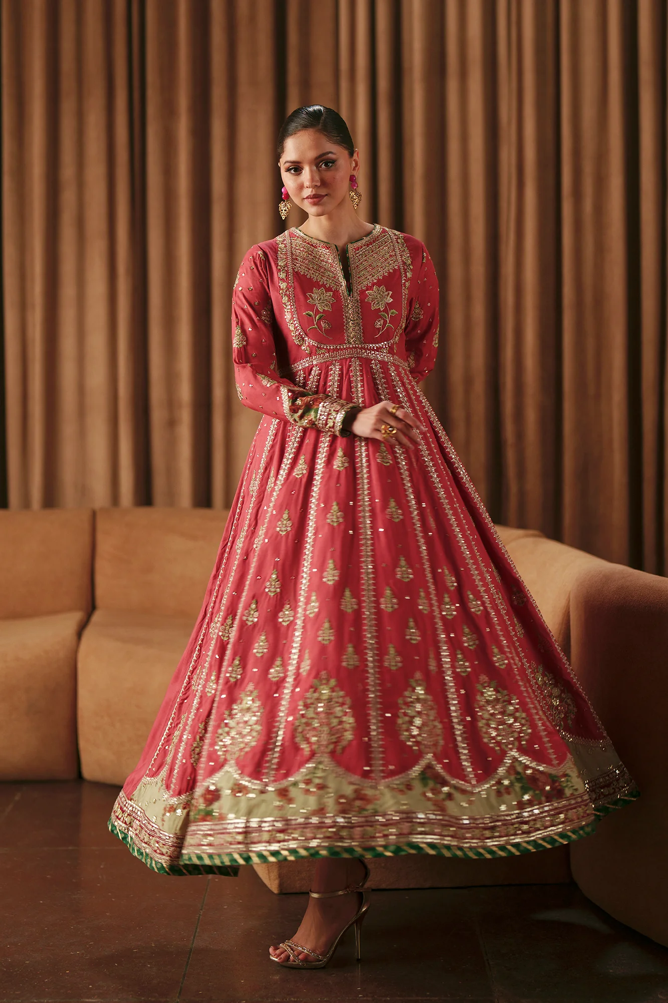 EMBROIDERED PISHWAS (E1026/104/313) - Image 5