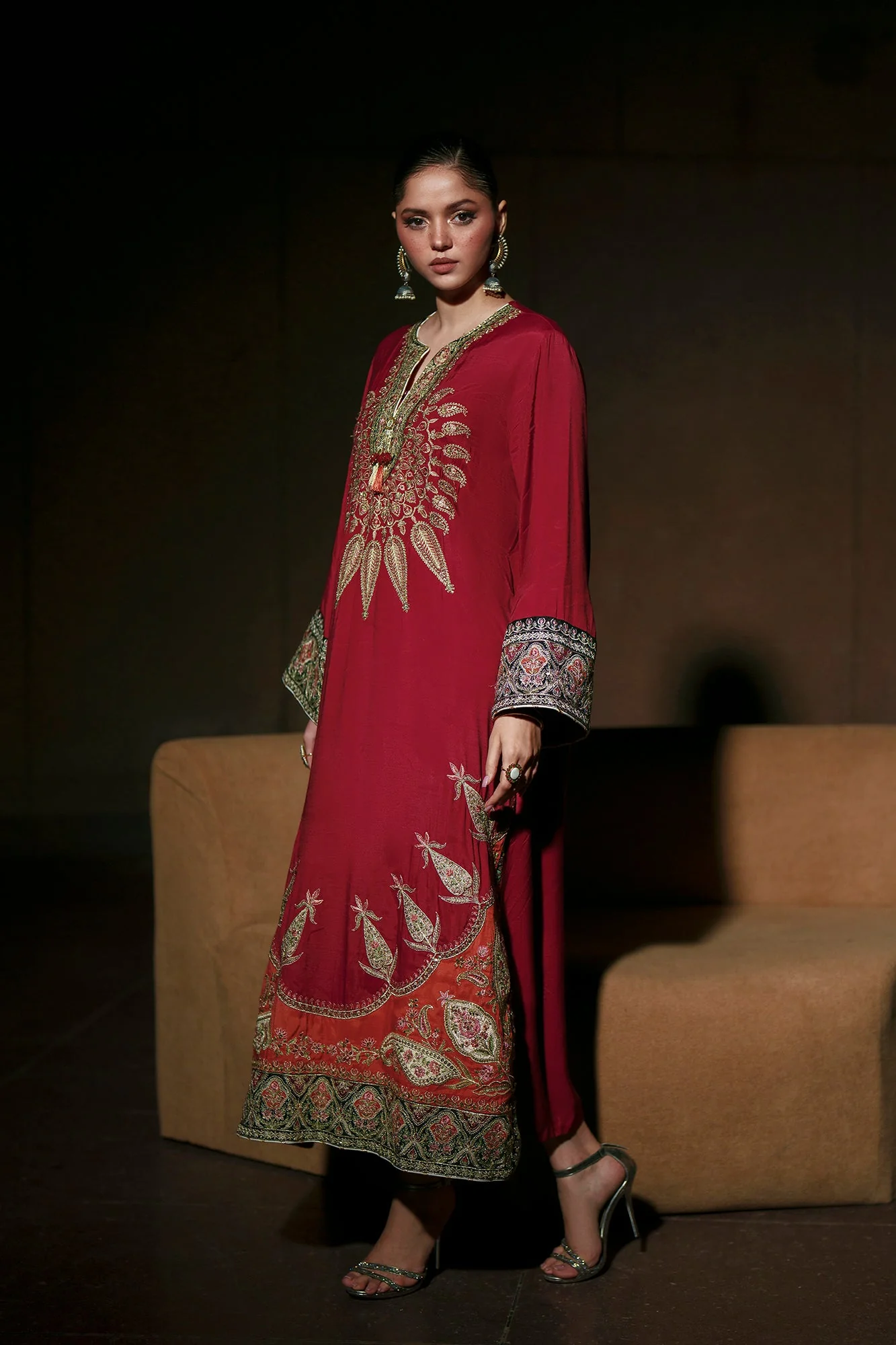 EMBROIDERED KAFTAN (E1027/104/306) - Image 3