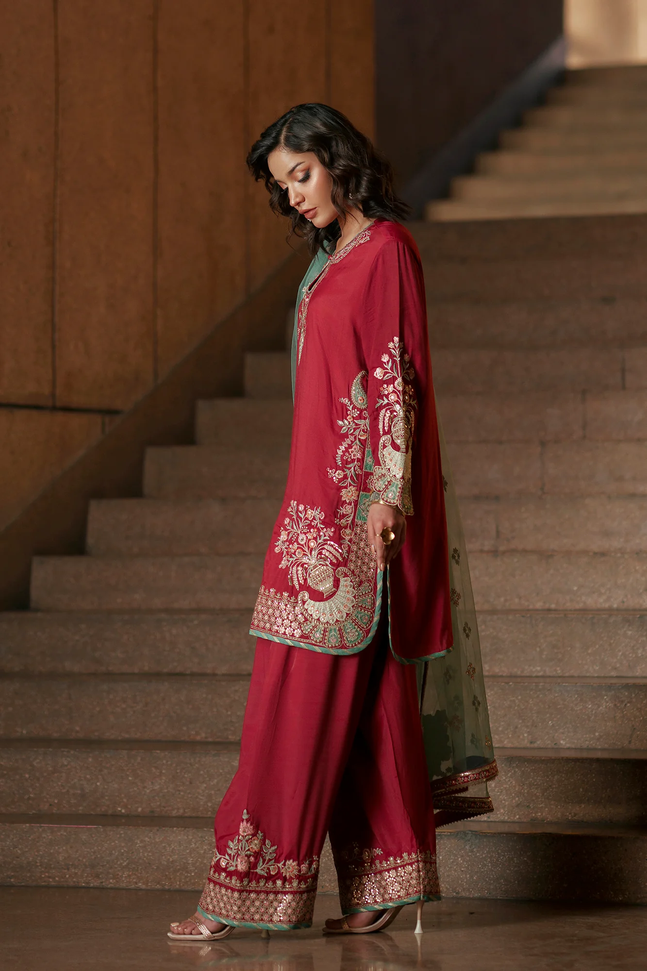 EMBROIDERED SUIT (E1030/104/416) - Image 5