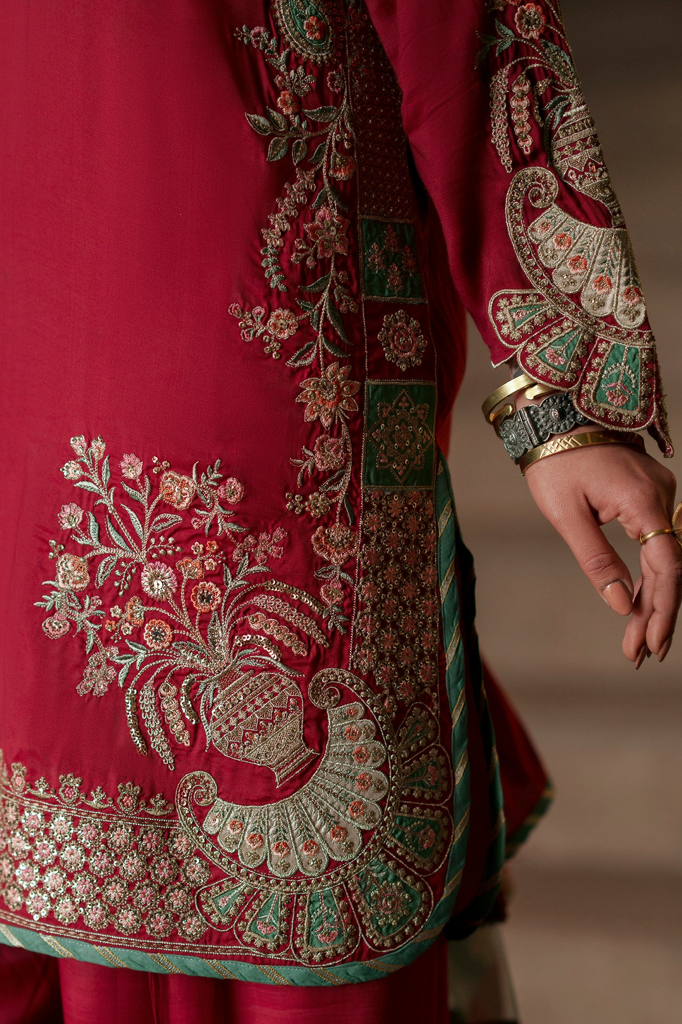 EMBROIDERED SUIT (E1030/104/416) - Image 8