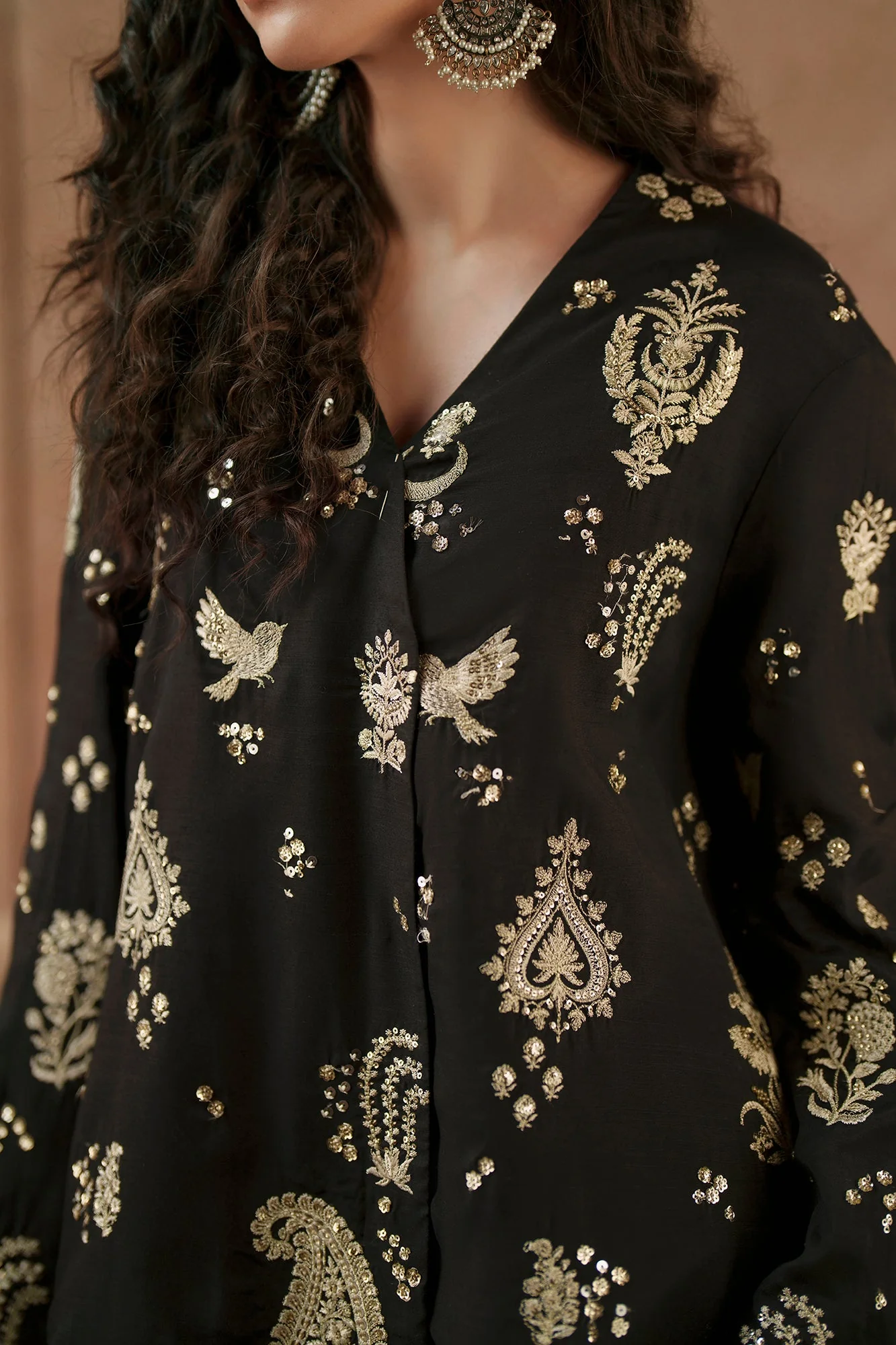 EMBROIDERED SUIT (E1043/104/902) - Image 6