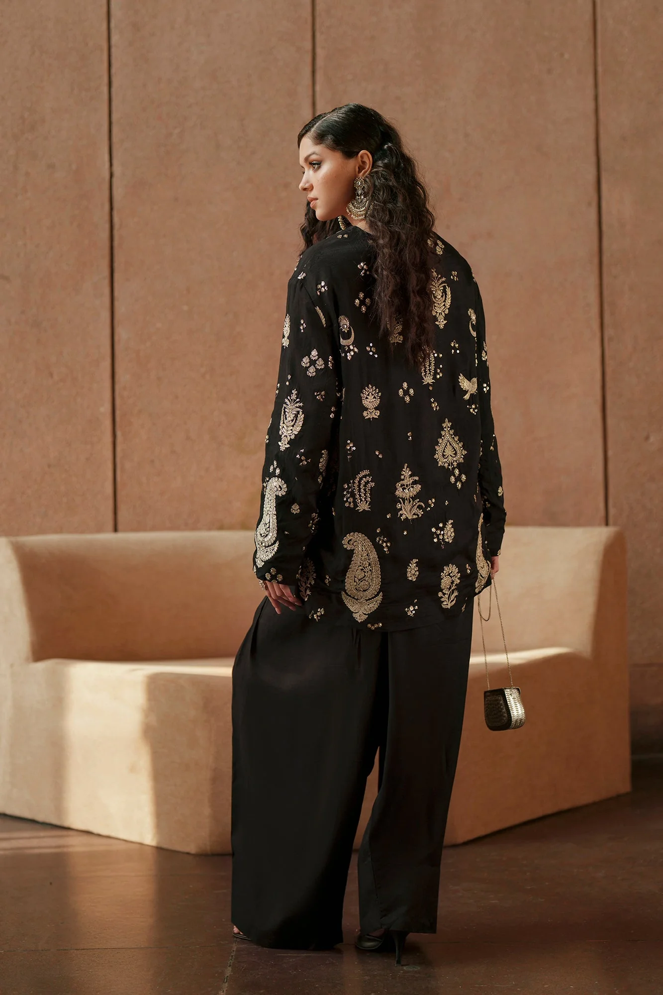 EMBROIDERED SUIT (E1043/104/902) - Image 9