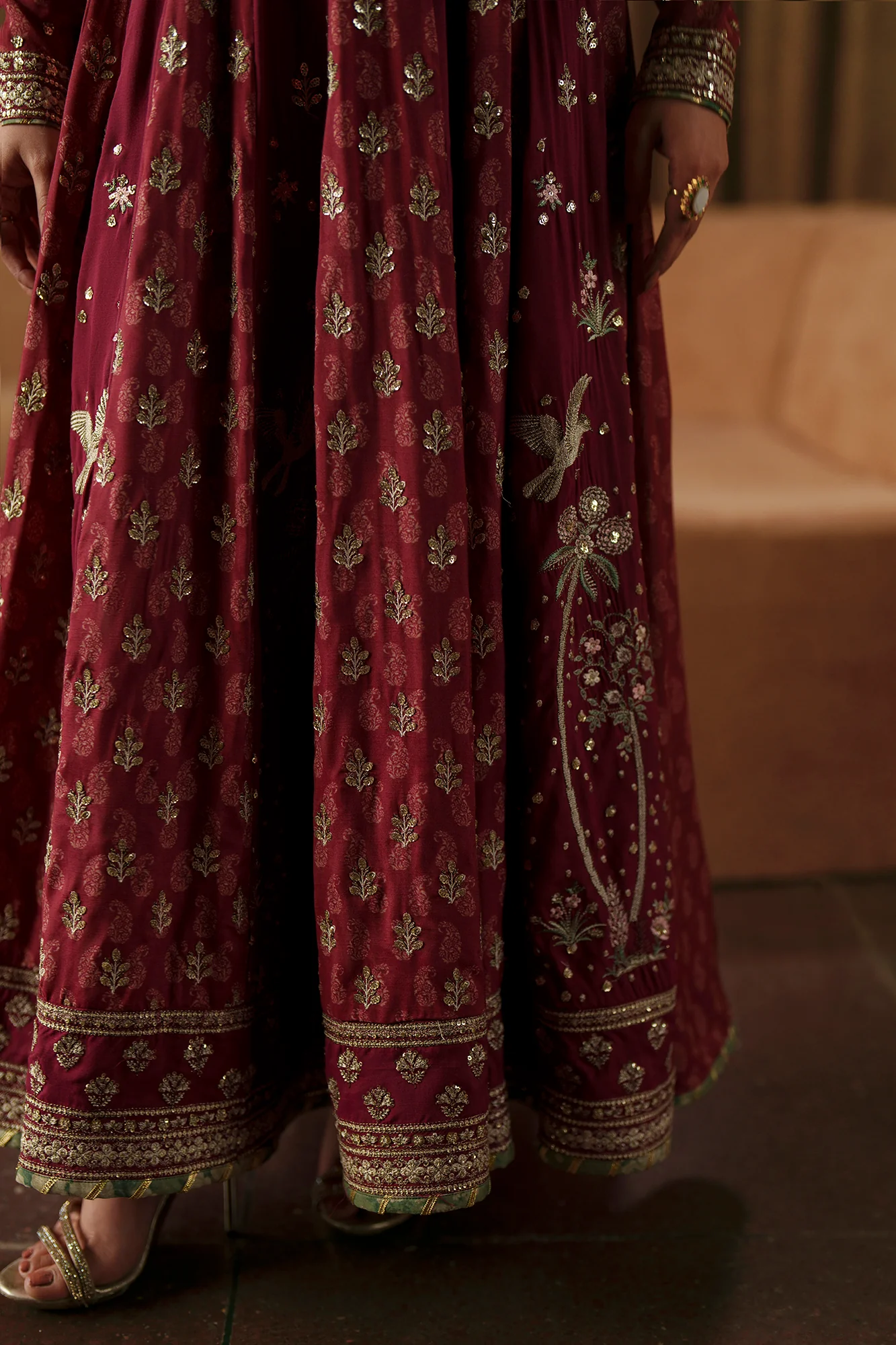EMBROIDERED SUIT (E1045/104/306) - Image 7