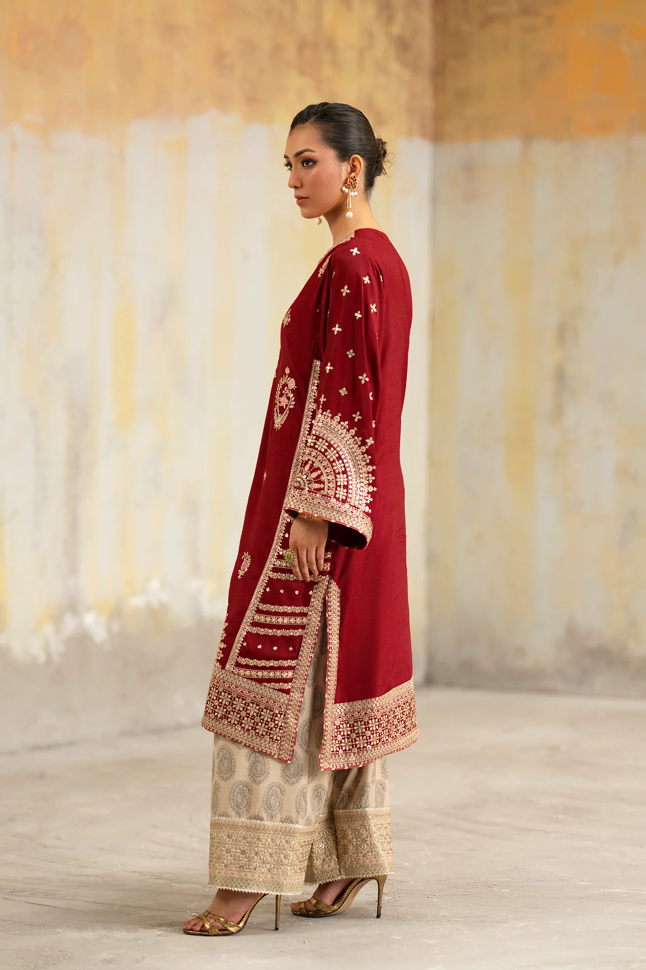 EMBROIDERED SUIT (E1070/104/305) - Image 3