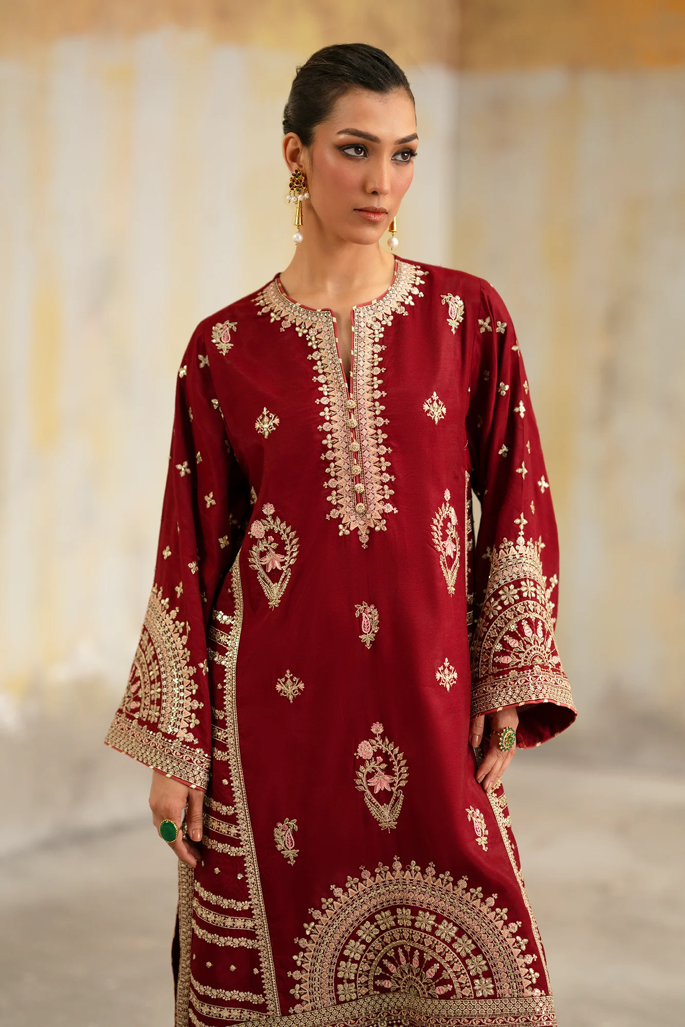 EMBROIDERED SUIT (E1070/104/305) - Image 6