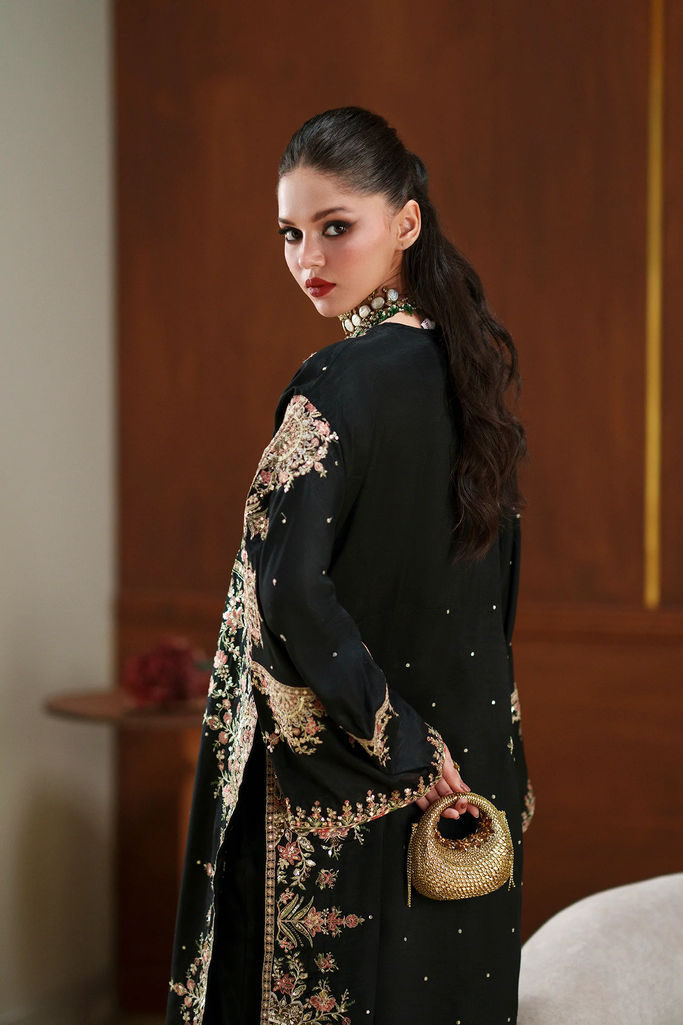 EMBROIDERED SUIT (E1104/104/902) - Image 5