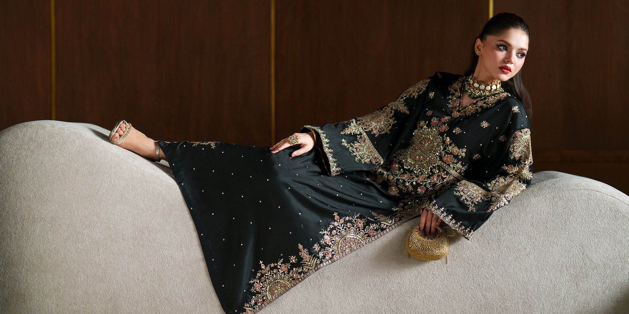 EMBROIDERED SUIT (E1104/104/902) - Image 8