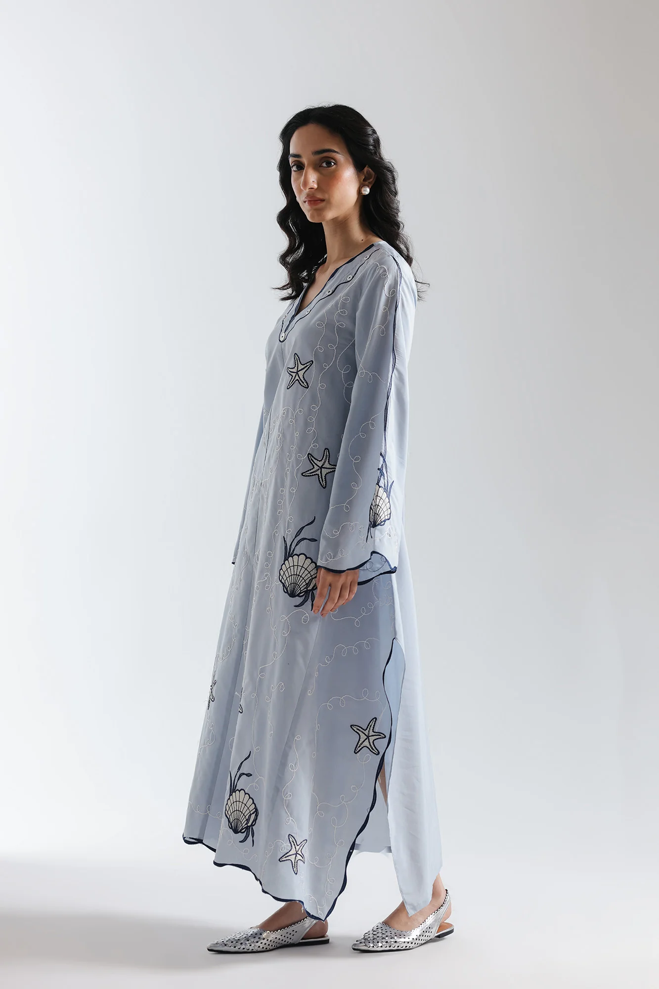 EMBROIDERED KAFTAN (E7501/102/720) - Image 3