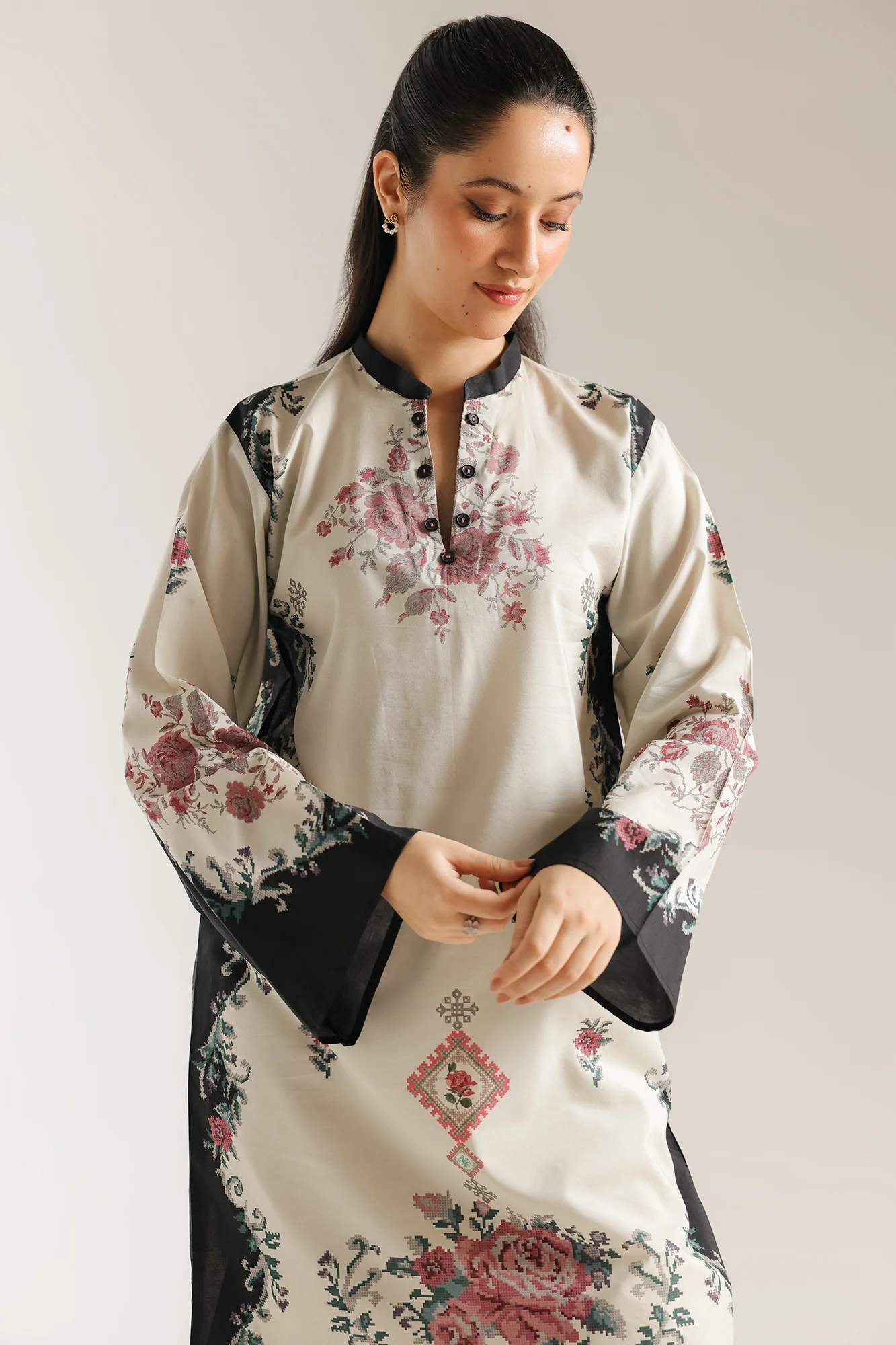 PRINTED KAFTAN (E8075/102/005) - Image 5
