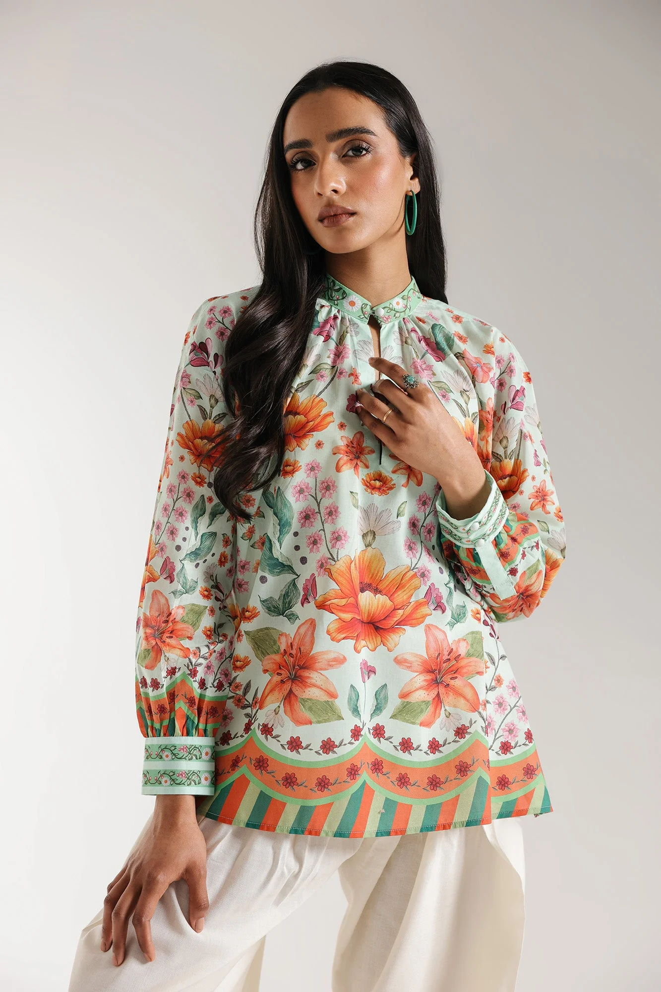 PRINTED KURTI (E5819/102/130) - Image 4