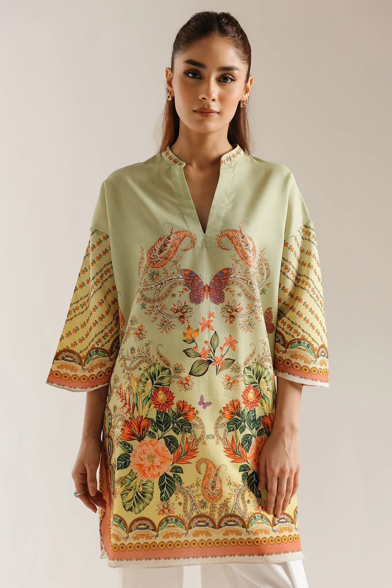 PRINTED KURTI (E7902/102/130) - Image 4