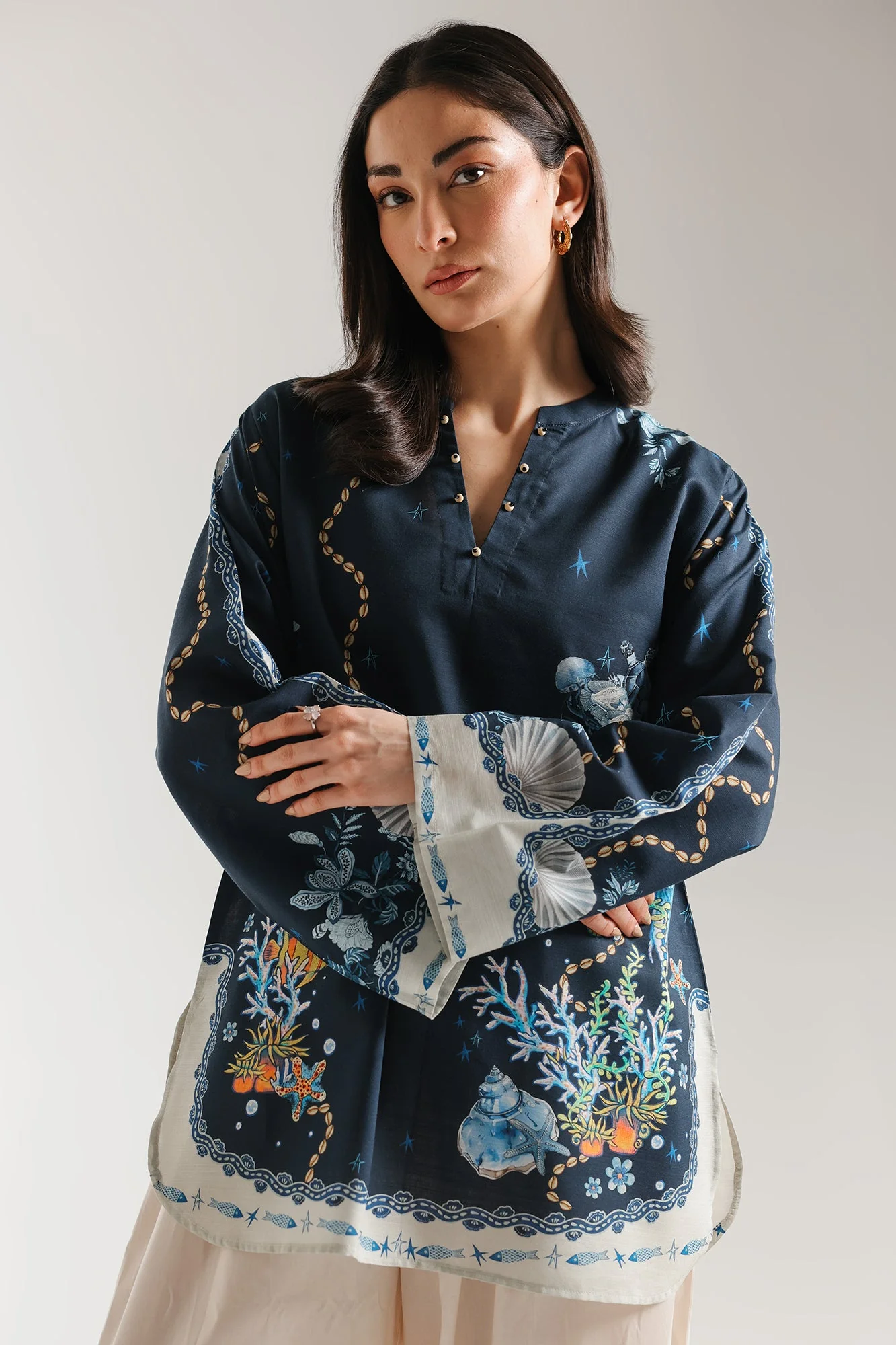 PRINTED KURTI (E7926/102/622) - Image 5