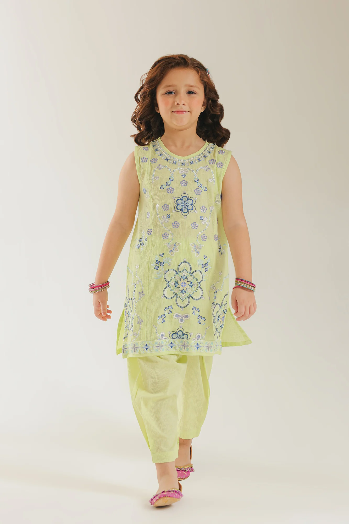 EMBROIDERED SUIT (E1069/402/115) - Image 4