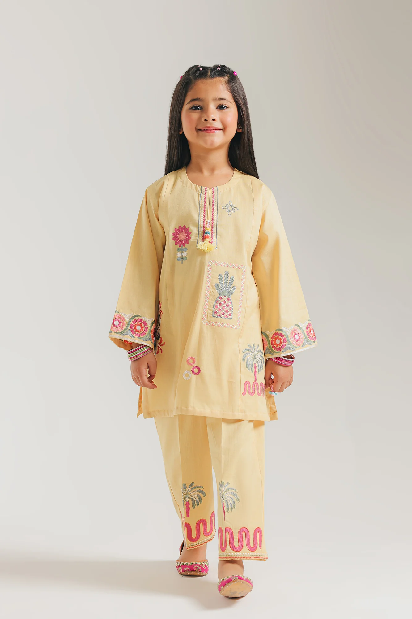 EMBROIDERED SUIT (E1509/402/110) - Image 2