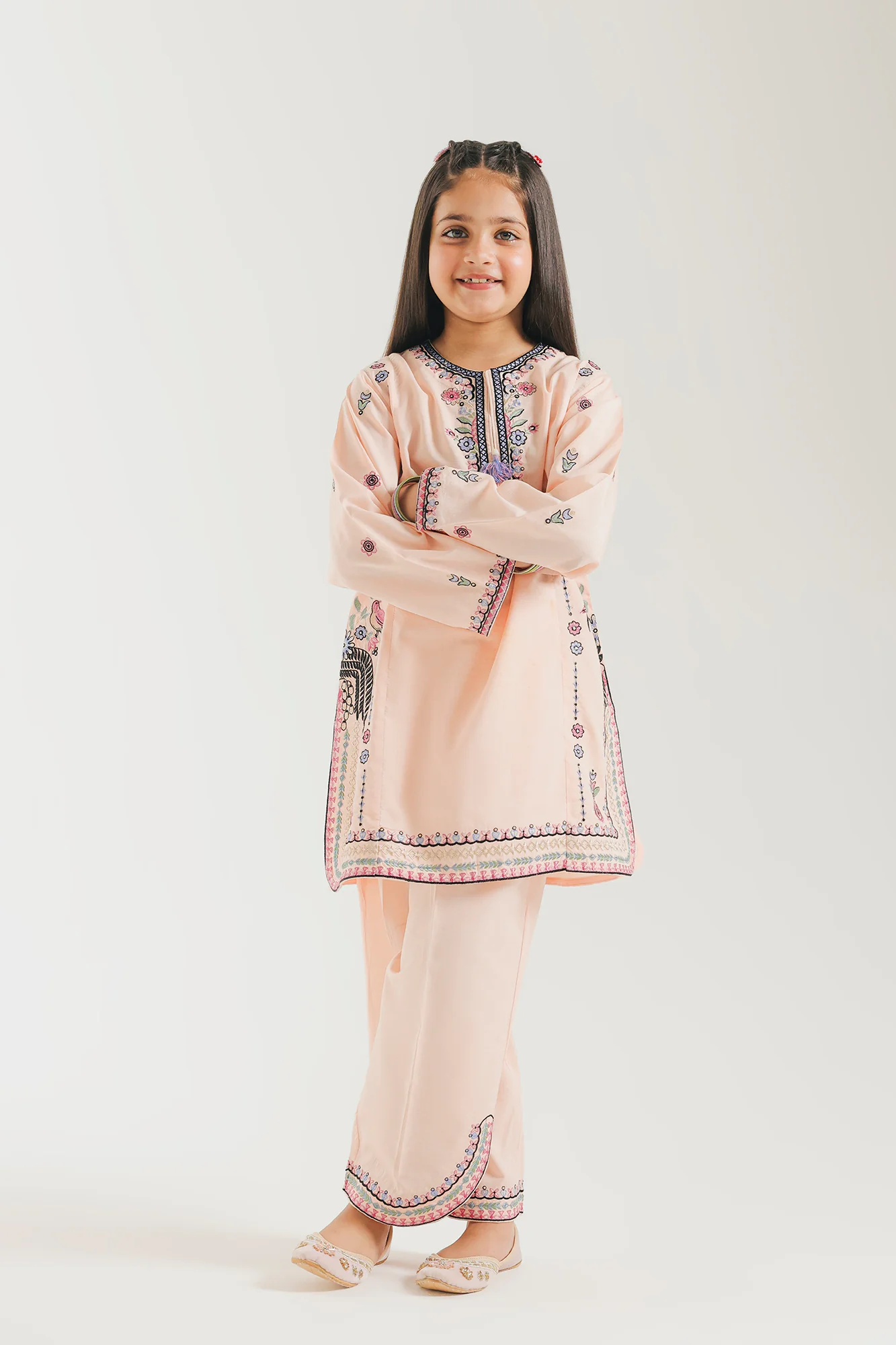 EMBROIDERED SUIT (E1544/402/809) - Image 2