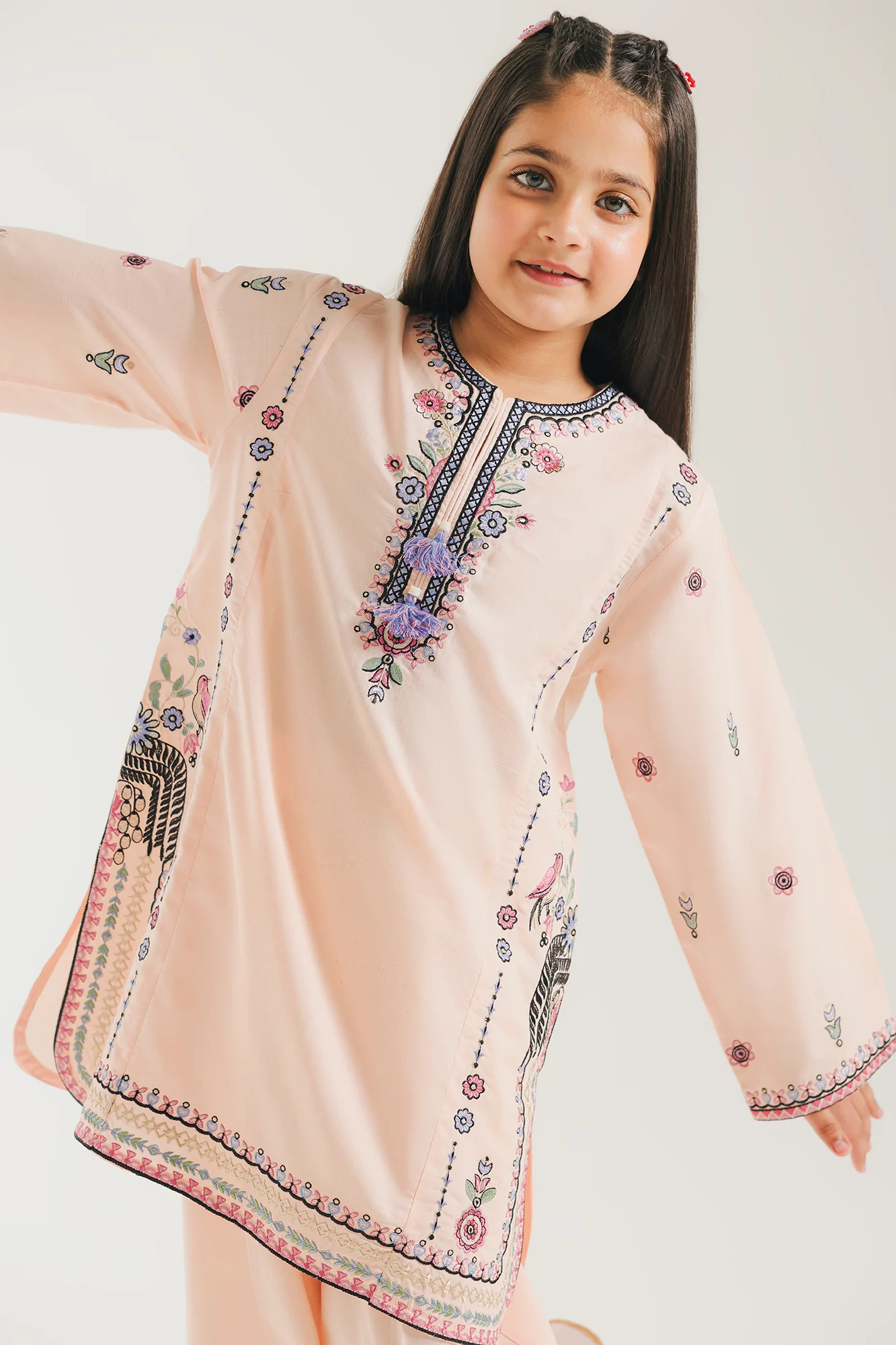 EMBROIDERED SUIT (E1544/402/809) - Image 5
