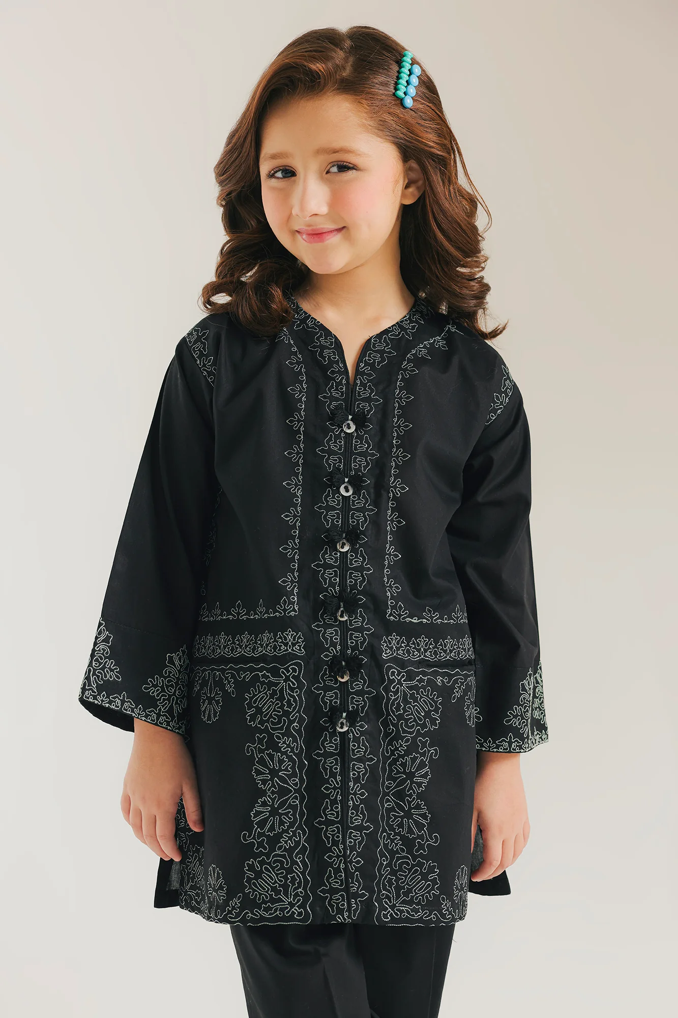 EMBROIDERED SUIT (E1555/402/901 E1555/302/901) - Image 7