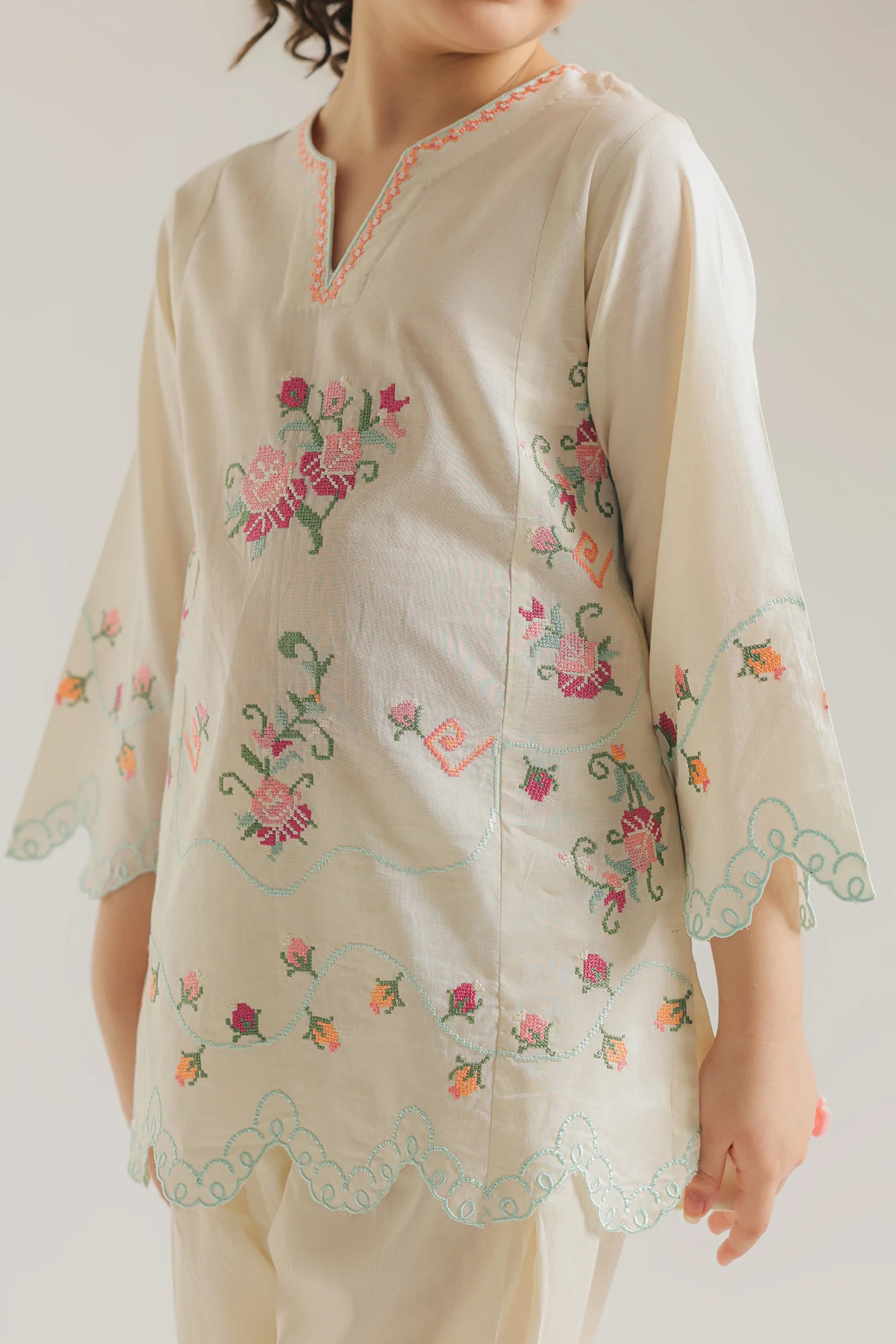 EMBROIDERED SUIT (E1563/402/004 E1563/302/004) - Image 5