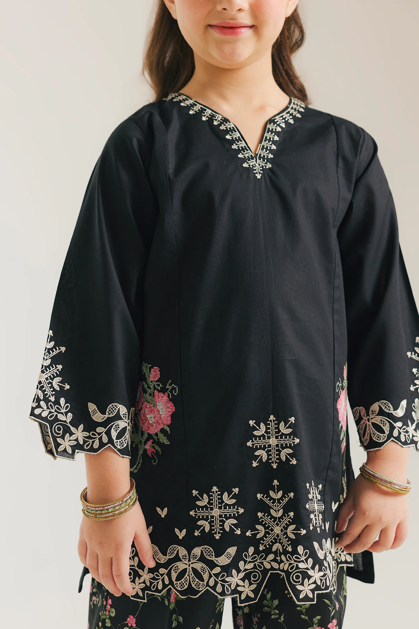 EMBROIDERED SUIT (E1567/402/902 E1567/302/902) - Image 6