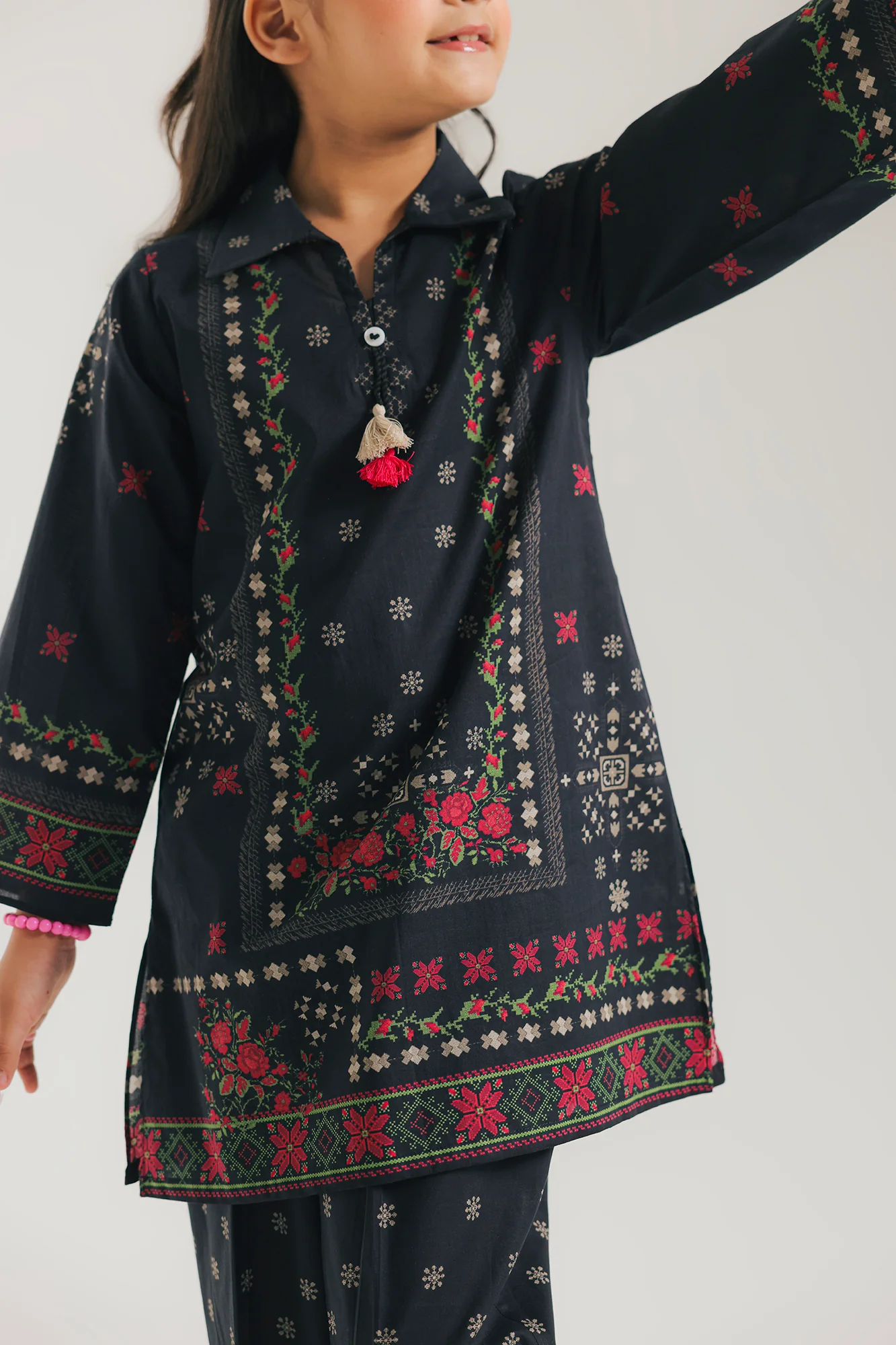 EMBROIDERED SUIT (E1695/402/902 E1695/302/902) - Image 5